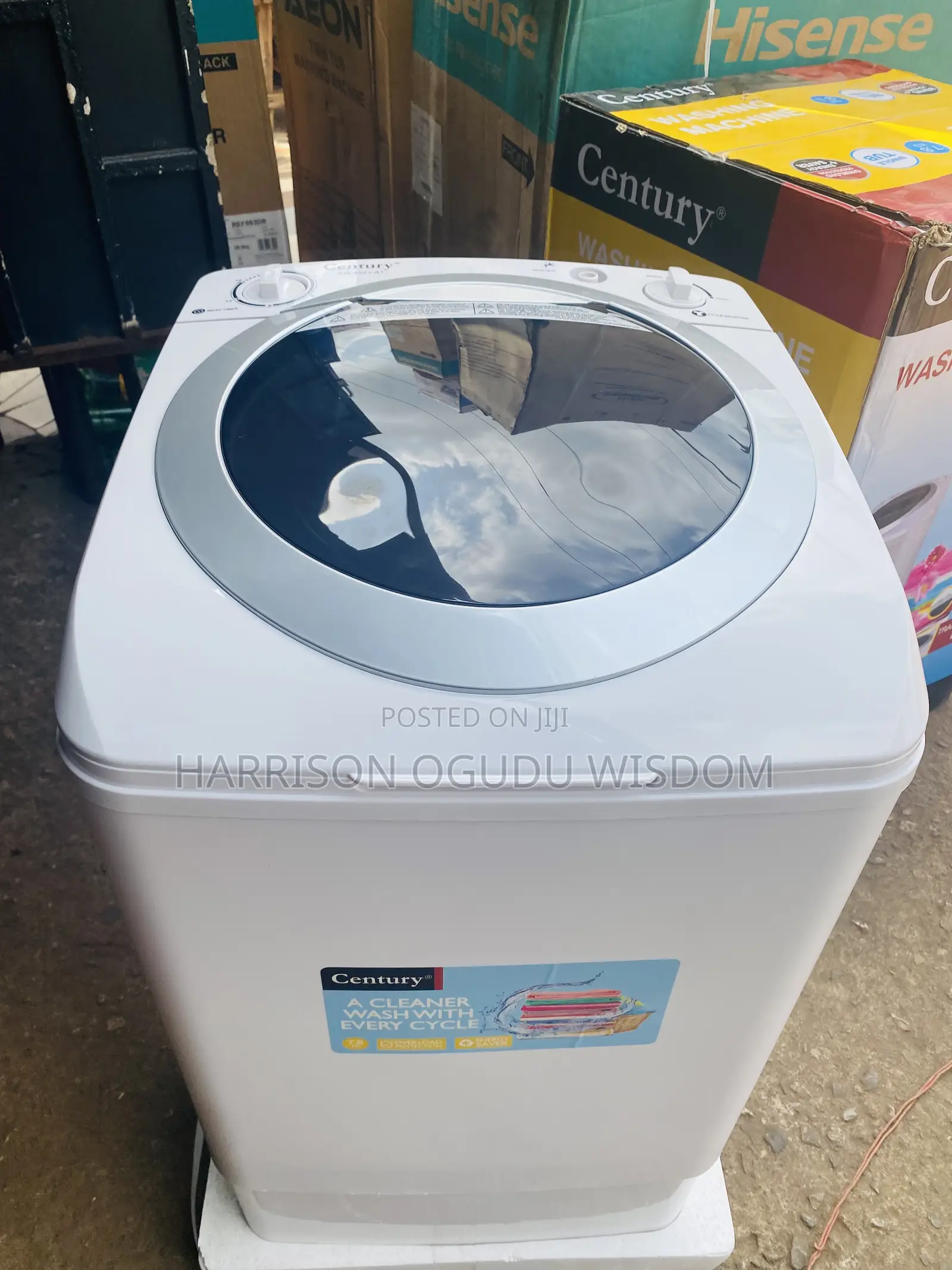 Century Single Wash Machine 7.8kg