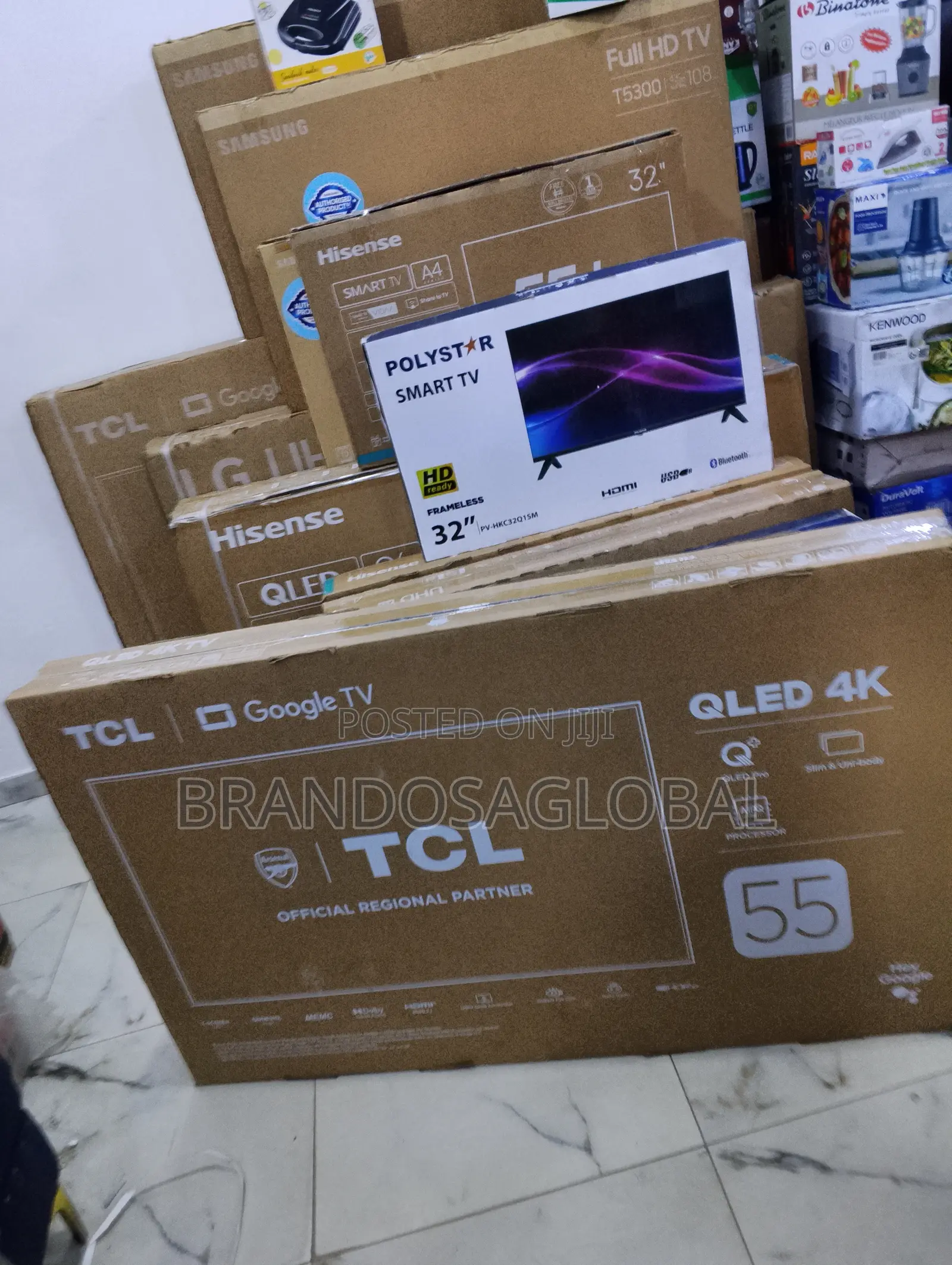 Brand New TCL 55c655 Qled 55" Google Smart Television