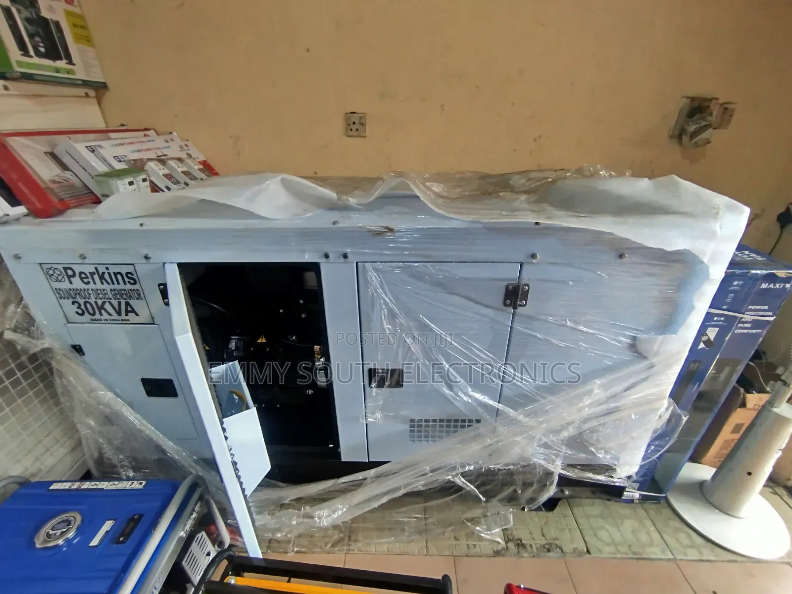 Perkins Soundproof Diesel Generator 💯 Copper 30 Kva Made In England
