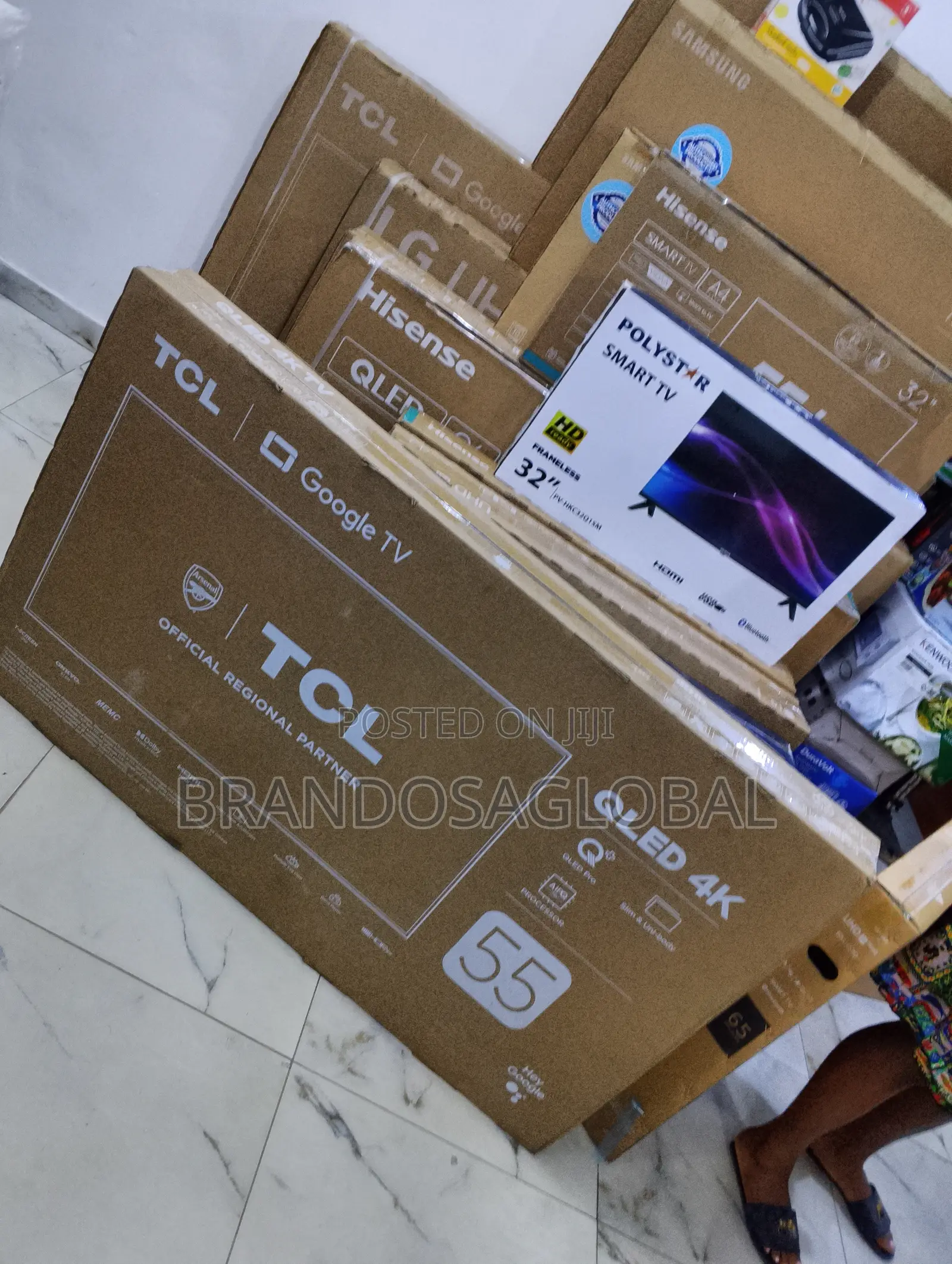 Original TCL 55c655 55" Qled With Dolby Vision Atmos