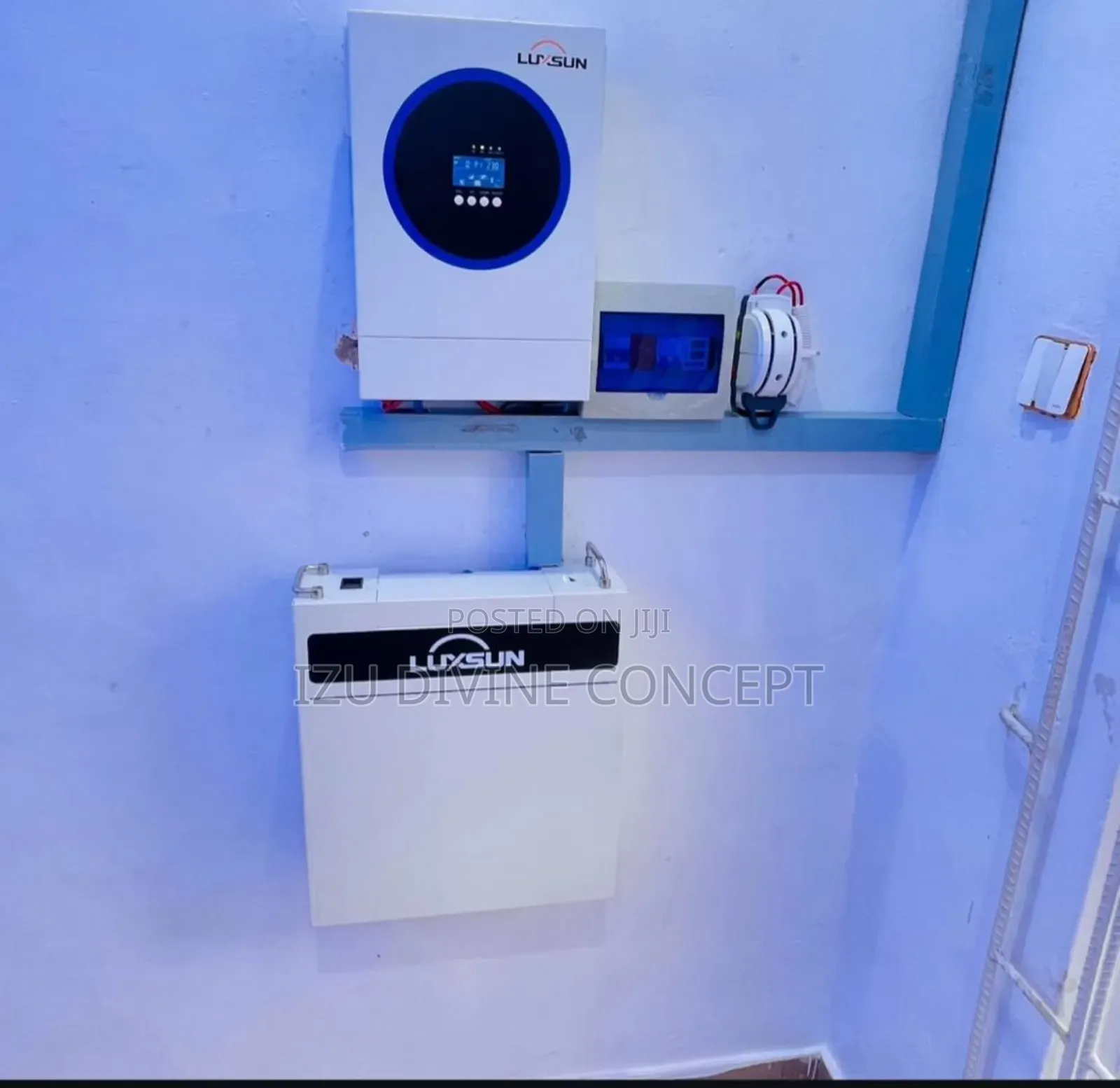 5kva Inverter Setup and 5kwh Lithium Battery Backup