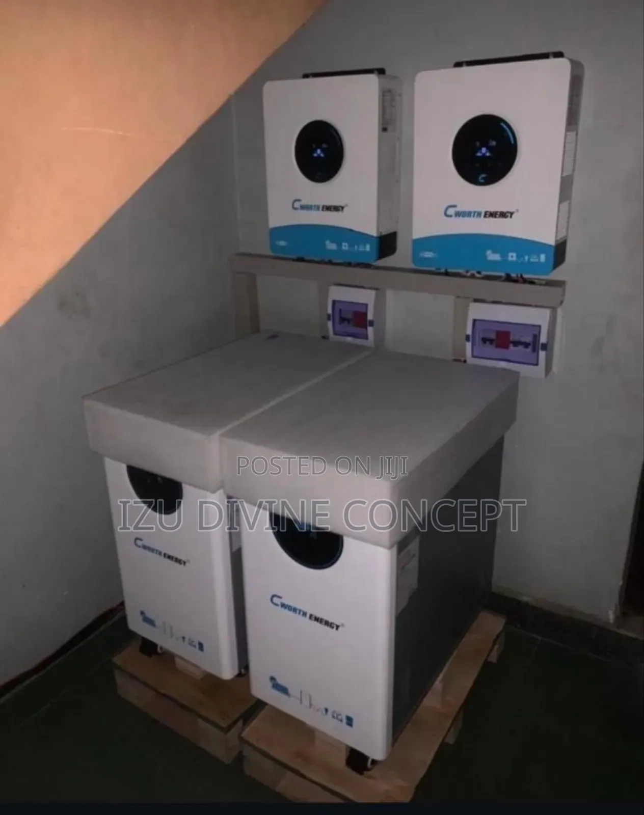 24kva Inverter Setup and 30kwh Lithium Battery Backup
