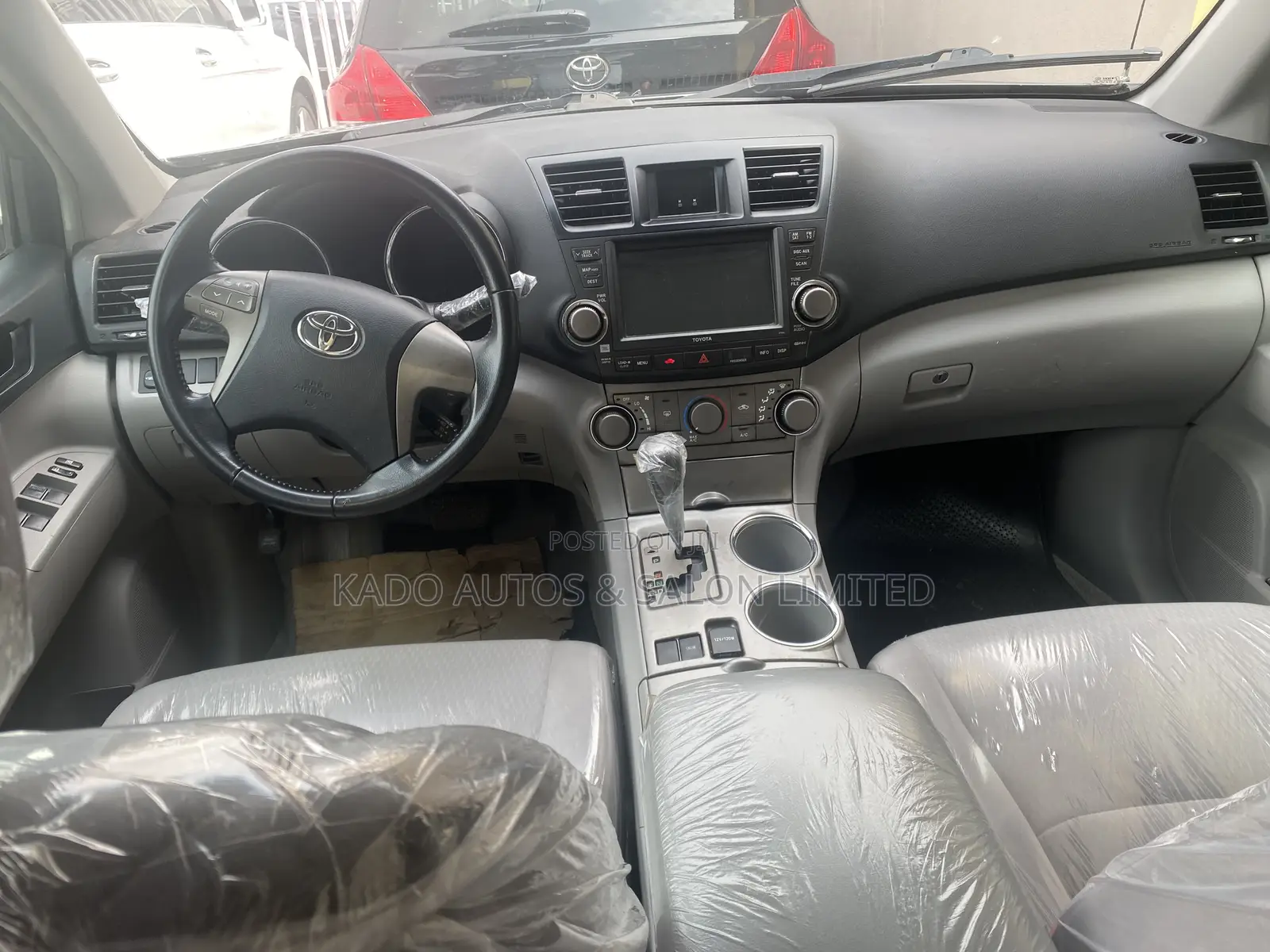 Toyota Highlander 2009 Gray
