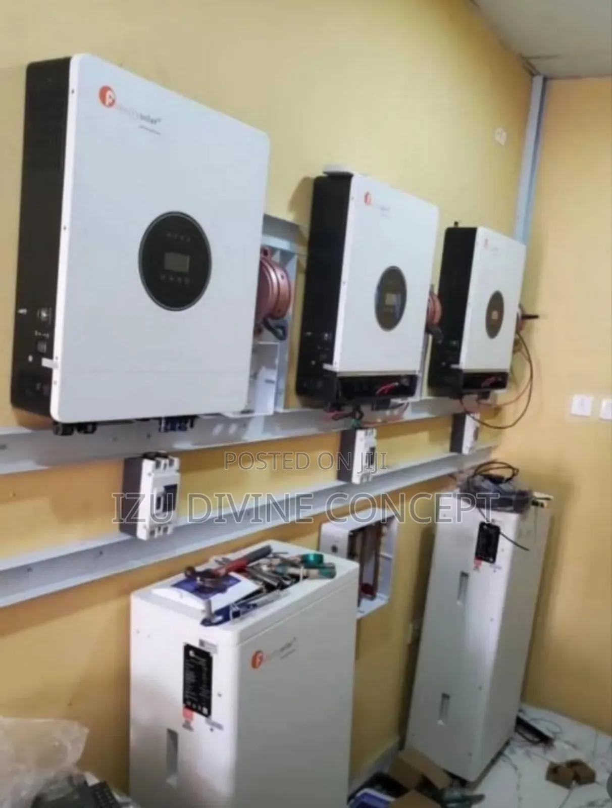 24kva Inverter Setup and 45kwh Lithium Battery Backup