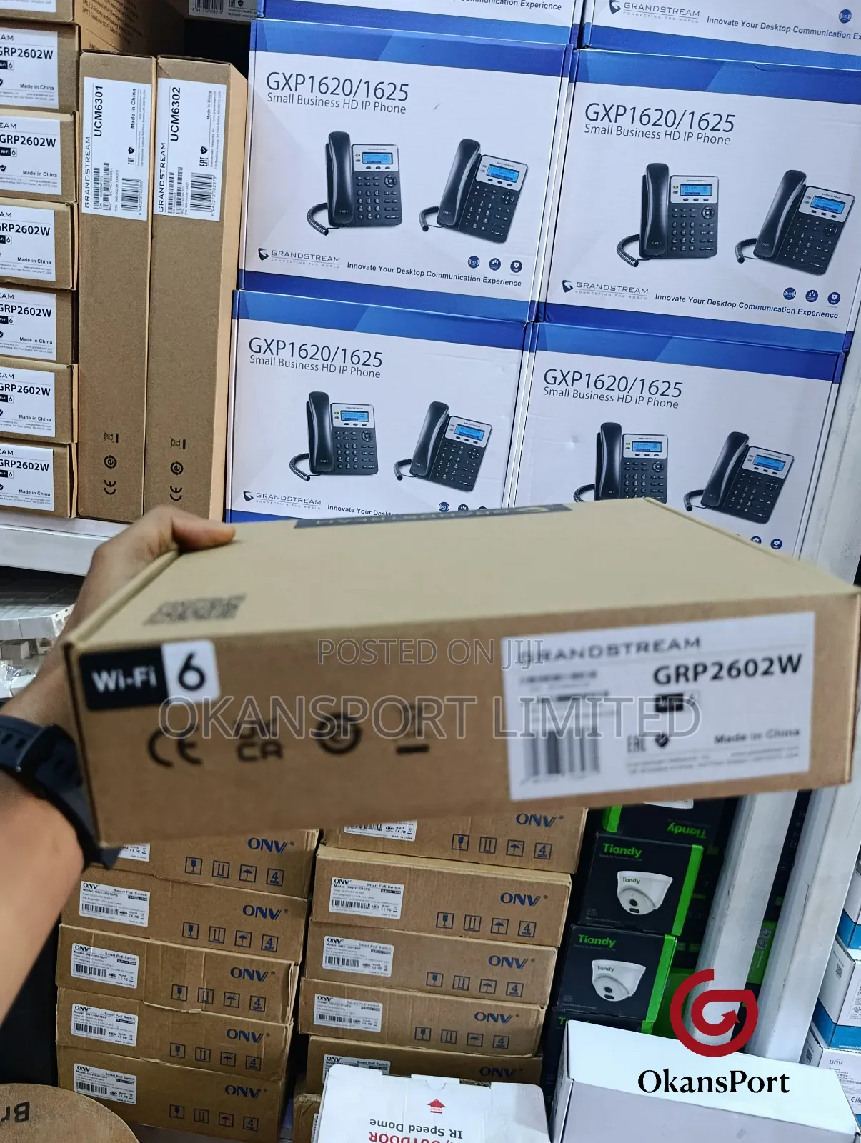Grandstream Grp2612p 2601w 2602p Ip Phone Voip Gx1625 601w Hd Voip Poe