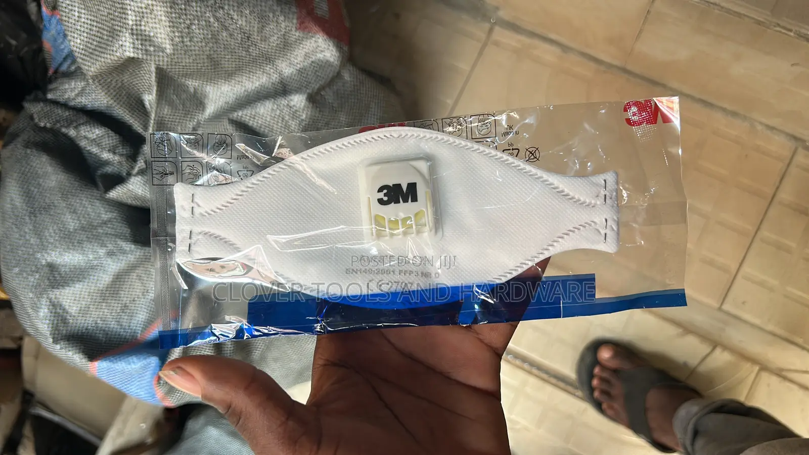 3m 9332+ Ffp3 Dust Mask Aura Nr D Valved Fold Flat Mist Respirator