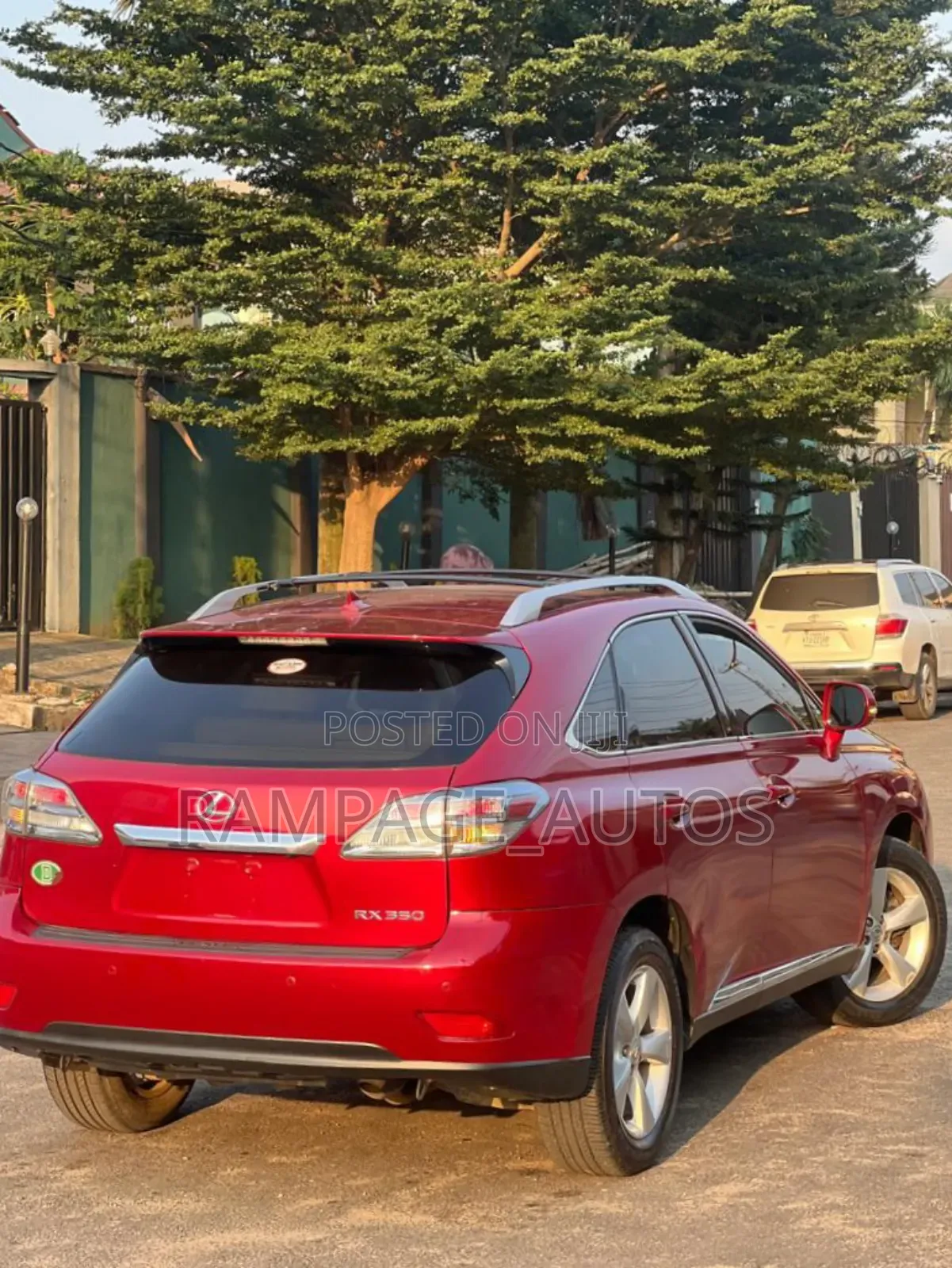 Lexus RX 2012 Red