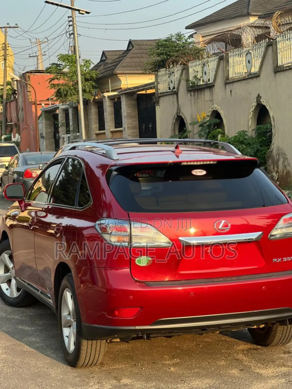 Lexus RX 2012 Red