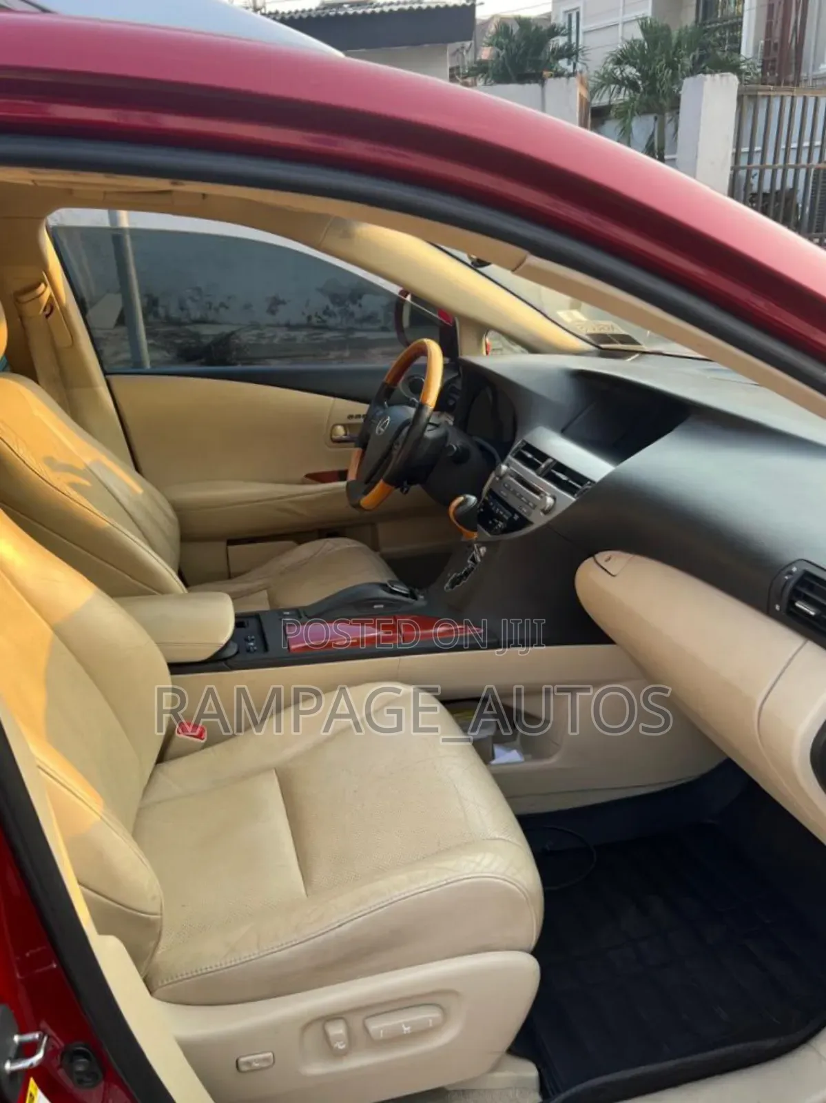 Lexus RX 2012 Red