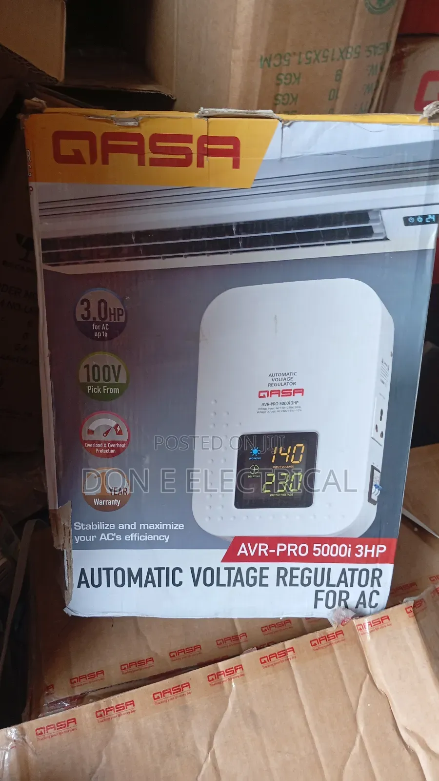Gasa 5000l 5kva Automatic Voltage Regulator