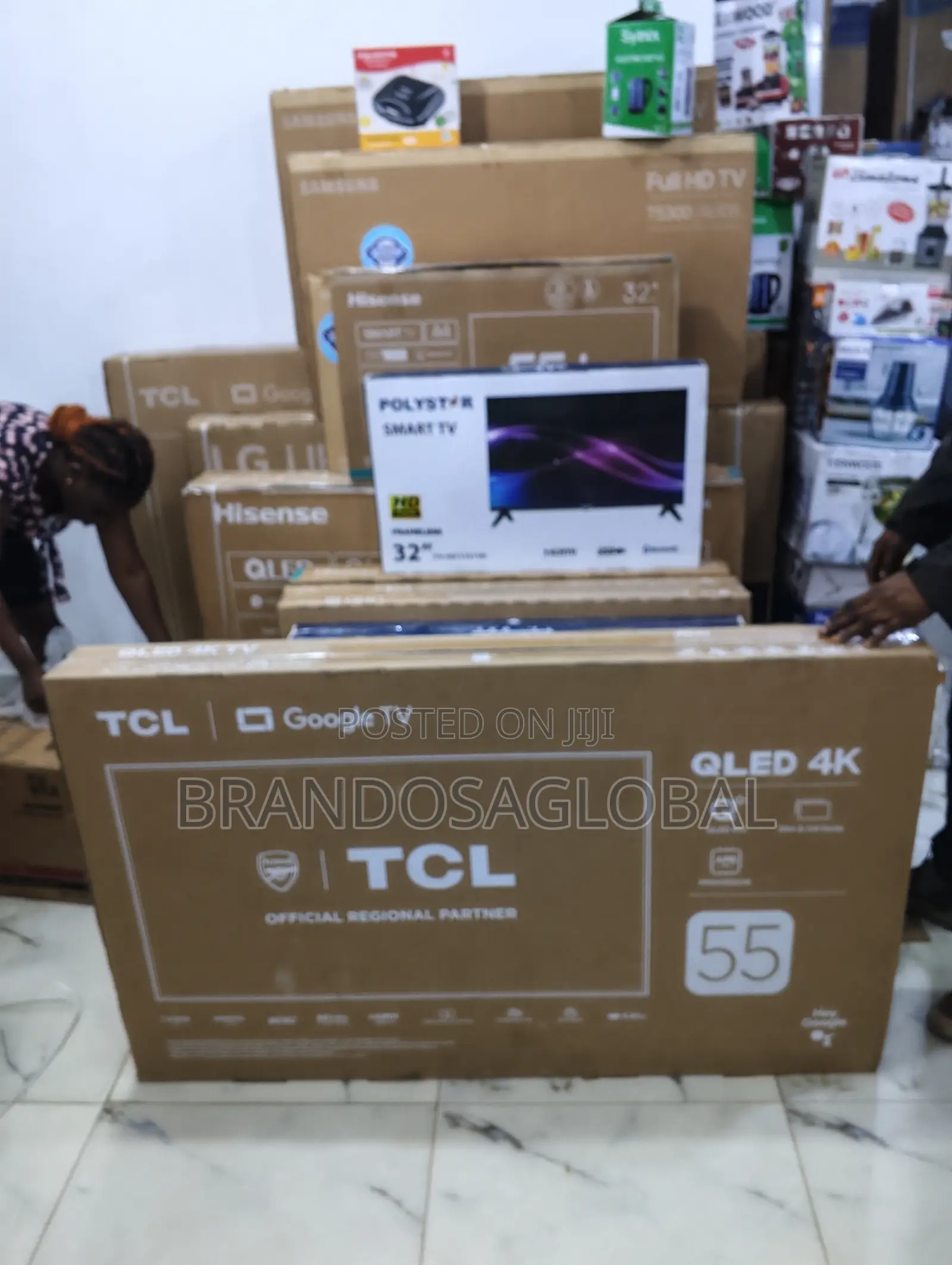 TCL 55c655 Premium 55" Qled Vision for Stunning Clarity