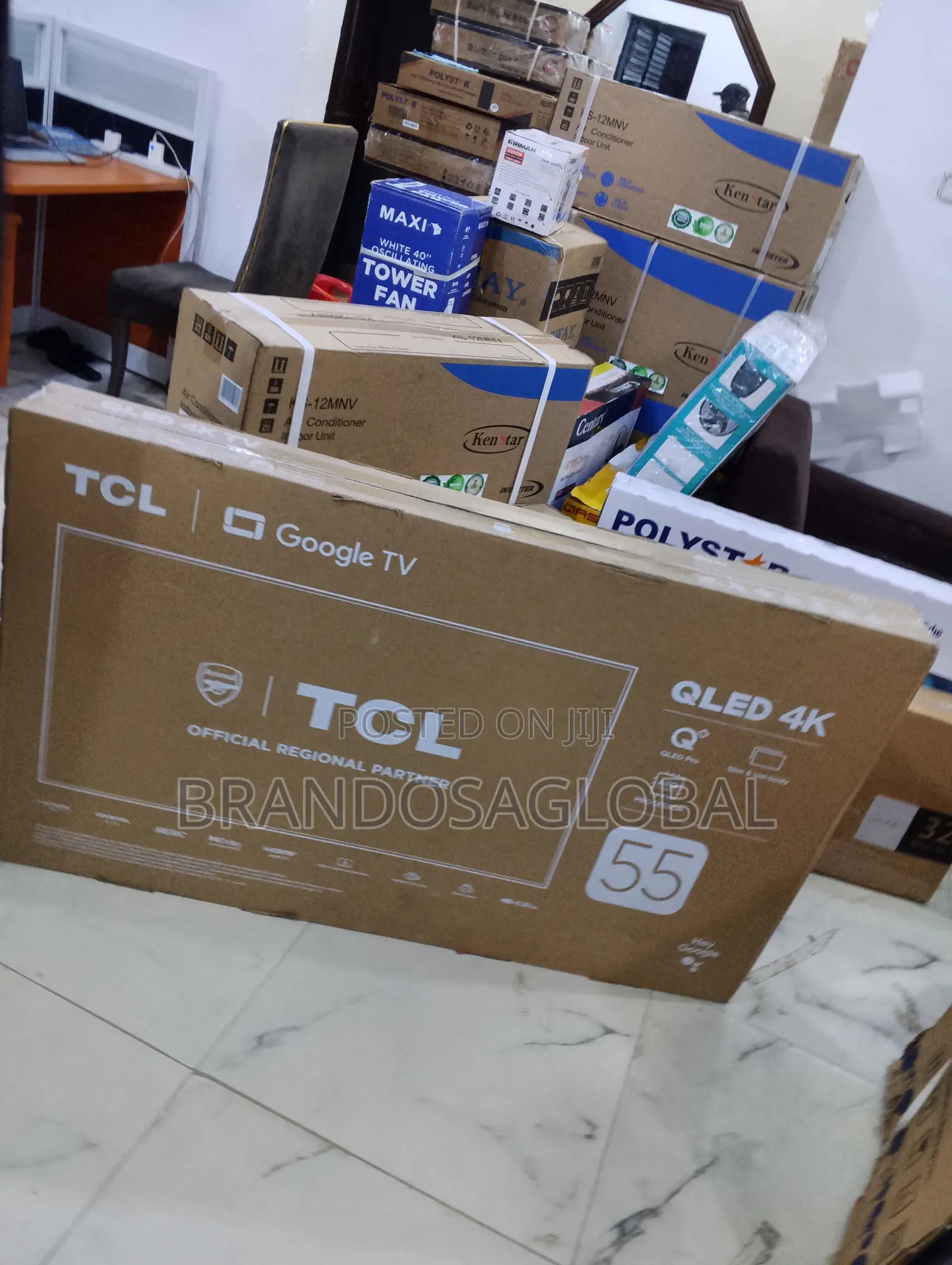 TCL 55 Inches Qled Tv 55c655 for Crystal Sharp Images
