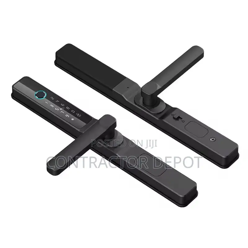 Luxury Tuya Lock for Wood Door Slim Aluminium