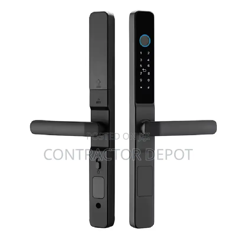 Luxury Tuya Lock for Wood Door Slim Aluminium