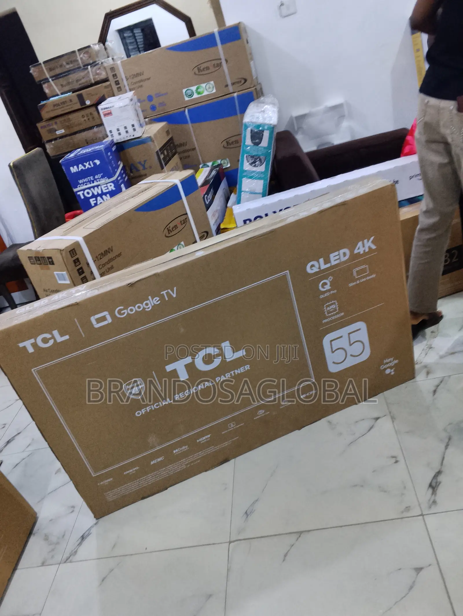 TCL 55 Inches Qled 55c655 Home Cinema Experience