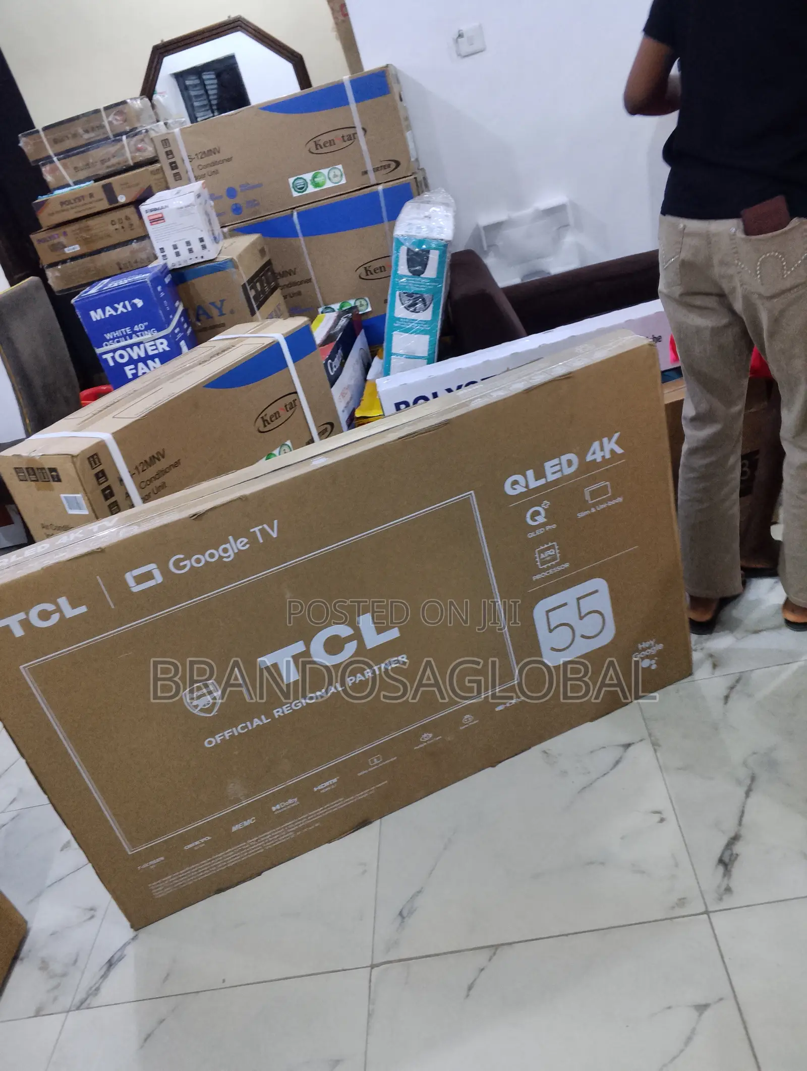 TCL 55 Inches Qled 55c655 Home Cinema Experience