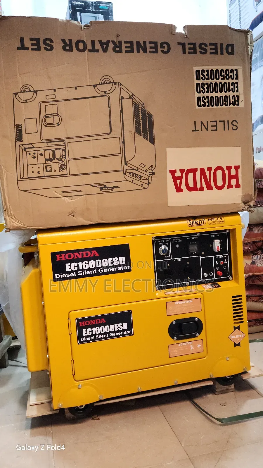 10.5kva Honda Diesel Soundproof Gen 1years Wty
