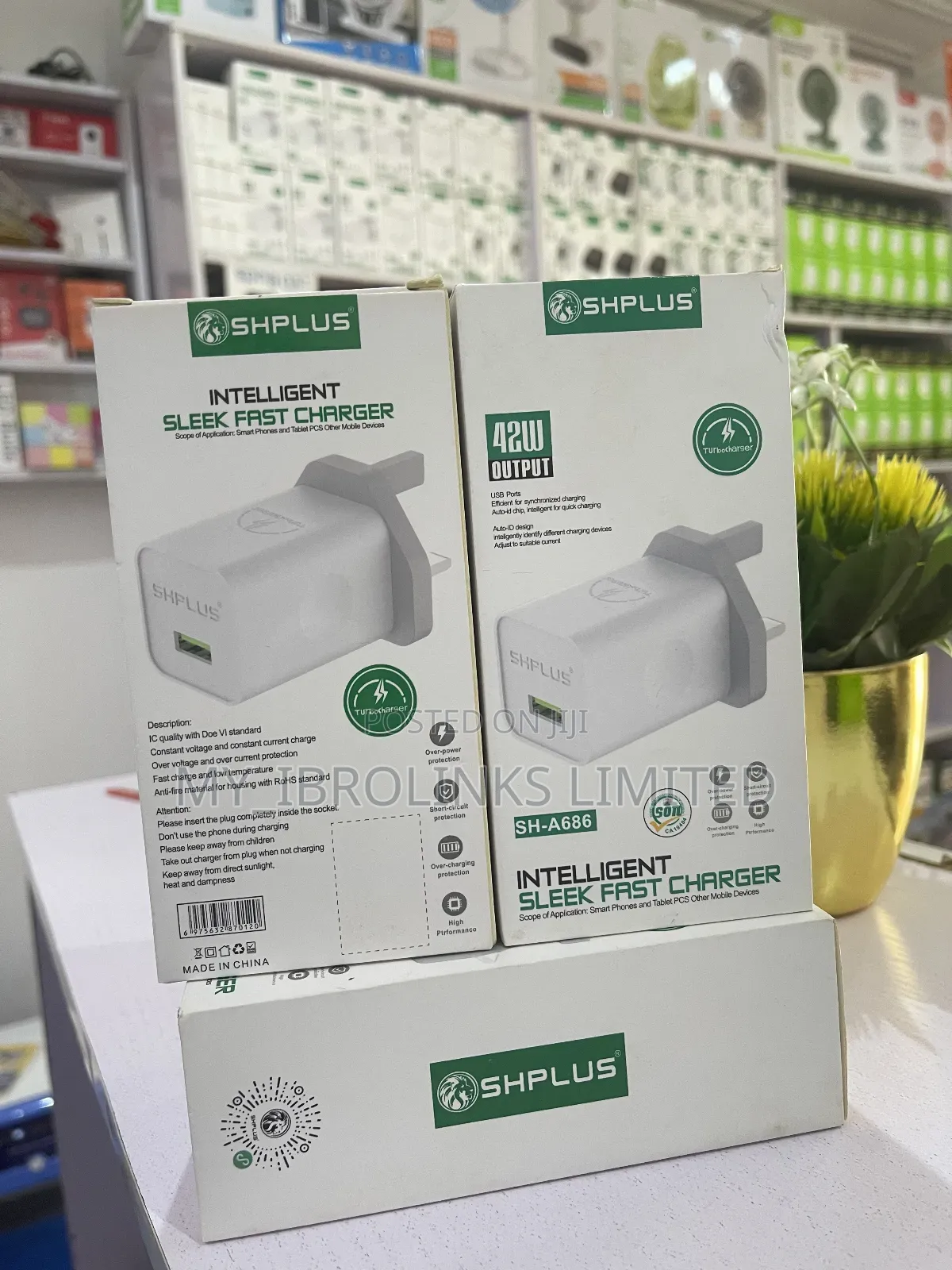 Shplus 42w Usb a to B Charger