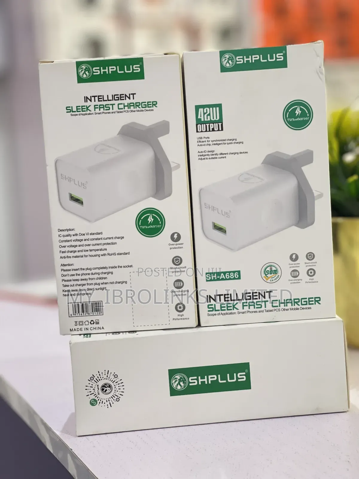 Shplus 42w Usb a to B Charger