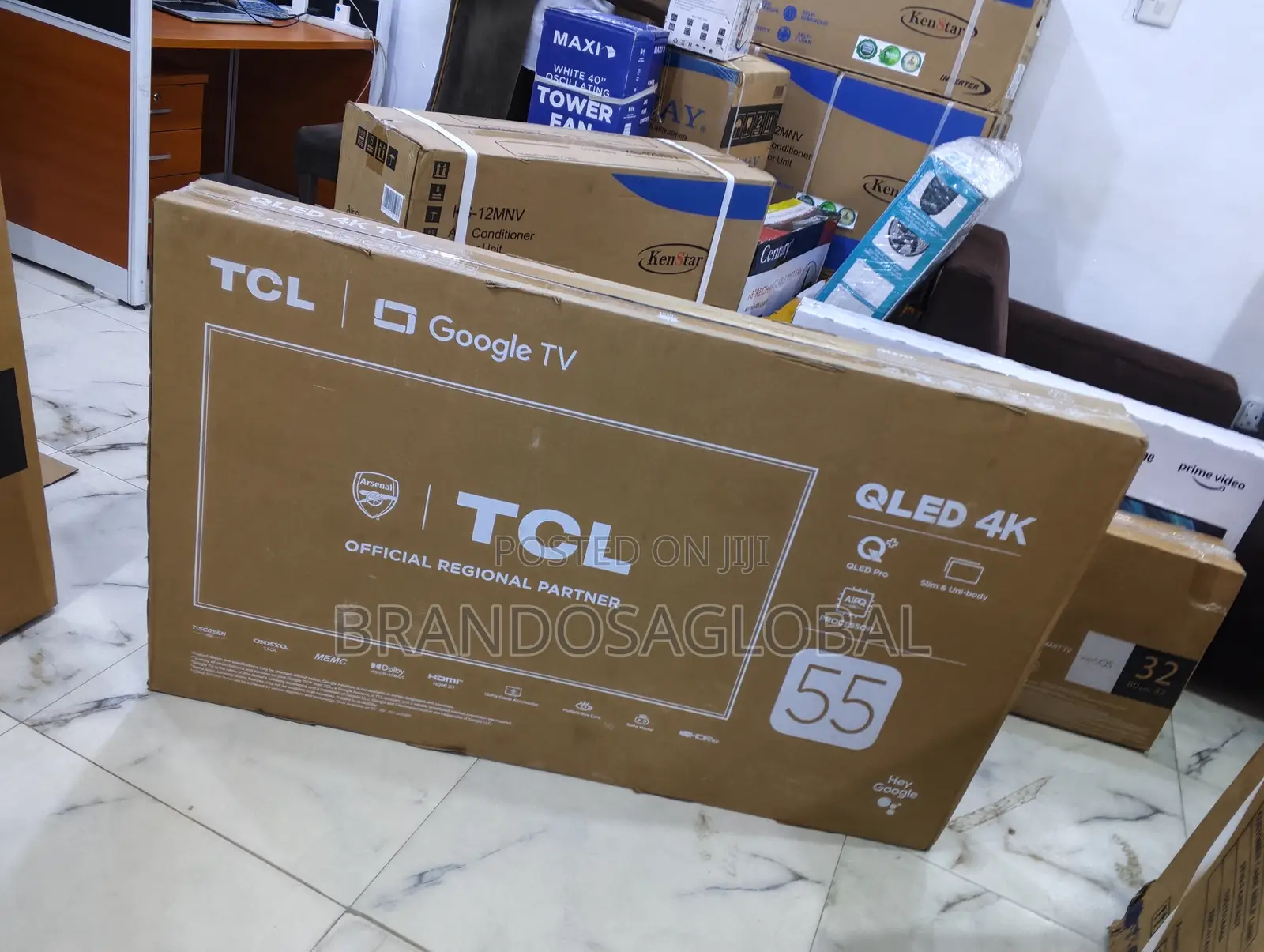 . TCL 55c655 Qled 55 Inches Slim Bezel Smart Tv