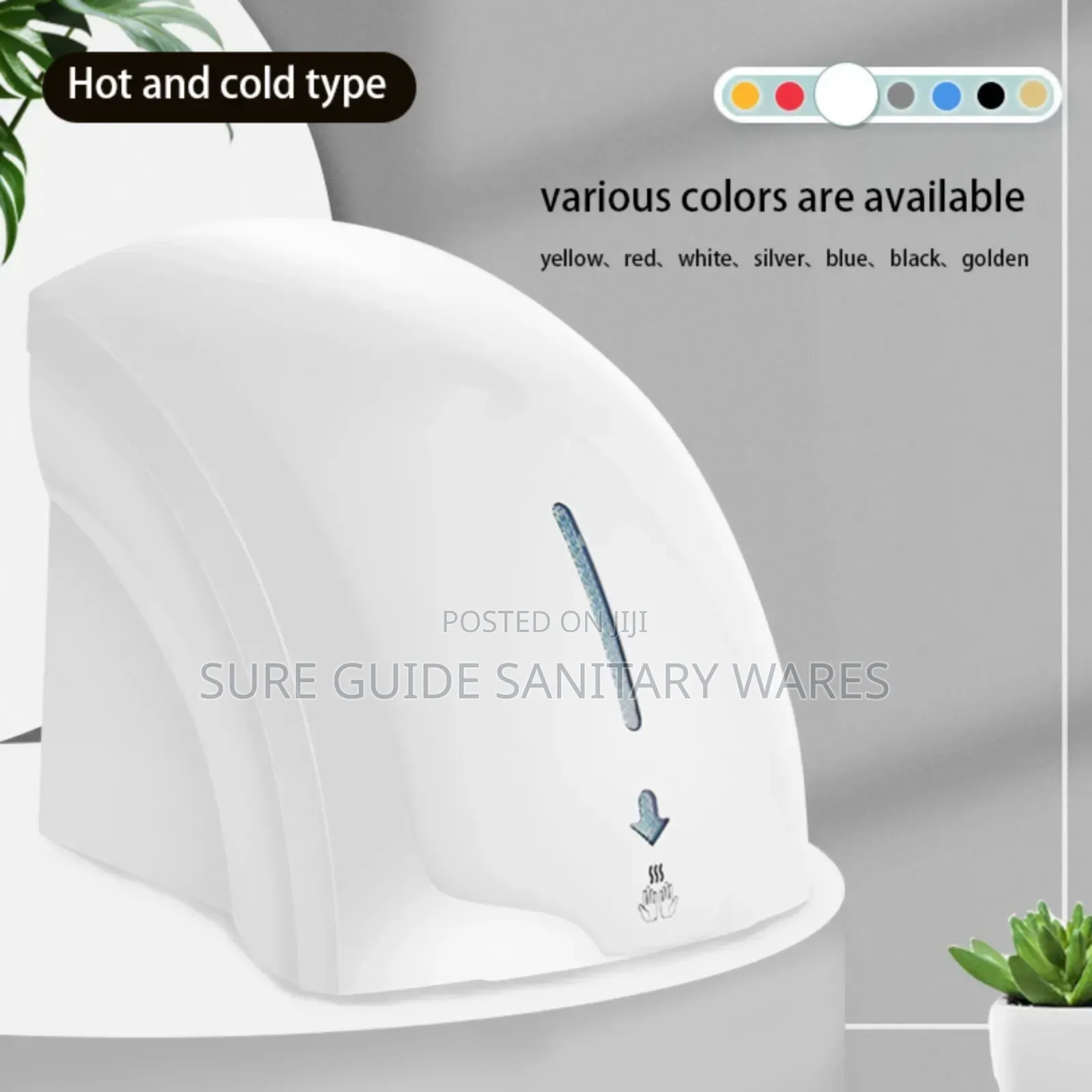 High Speed Plastic Sensor Hand Dryer