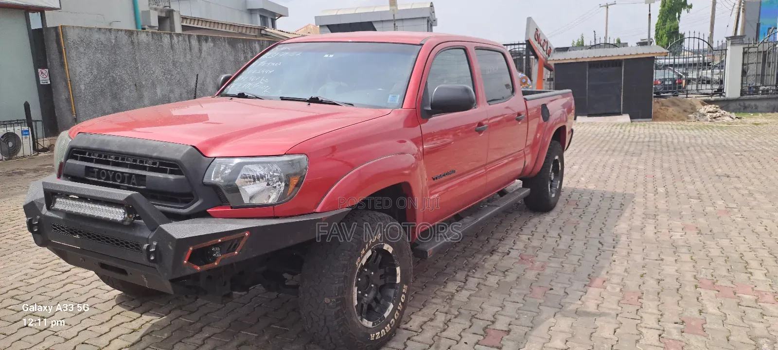 Toyota Tacoma 4dr Double Cab 5.0 ft. SB (2.7L 4cyl 4A) 2014 Red