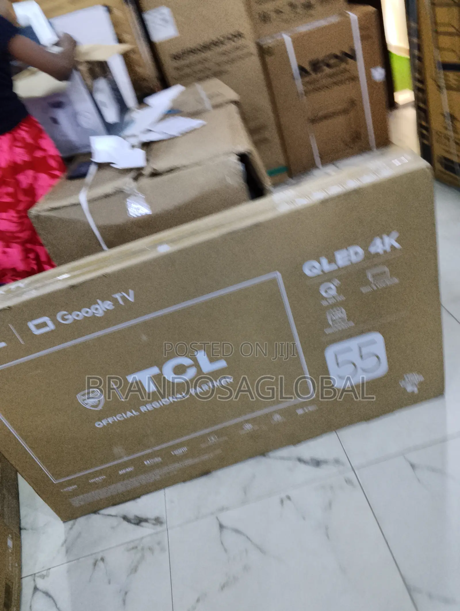 TCL 55c655 Voice-Controlled Qled Smart Television