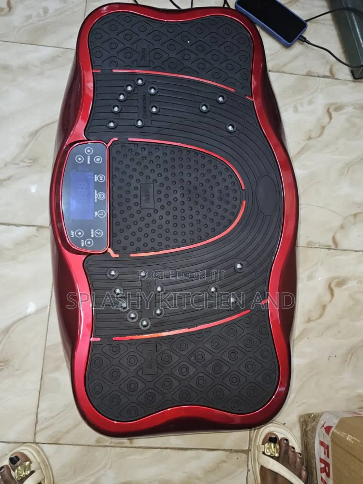 Ultrathin Body Slimming Vibration Exercise Massager With Bluethooth