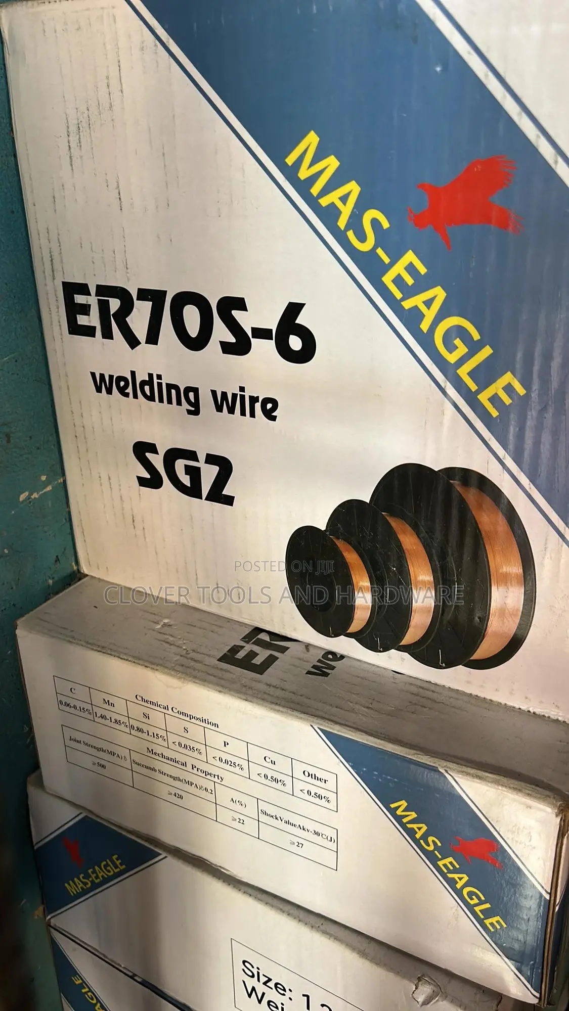 Mas-Eagle Er70s-6 Welding Wire 1.2m