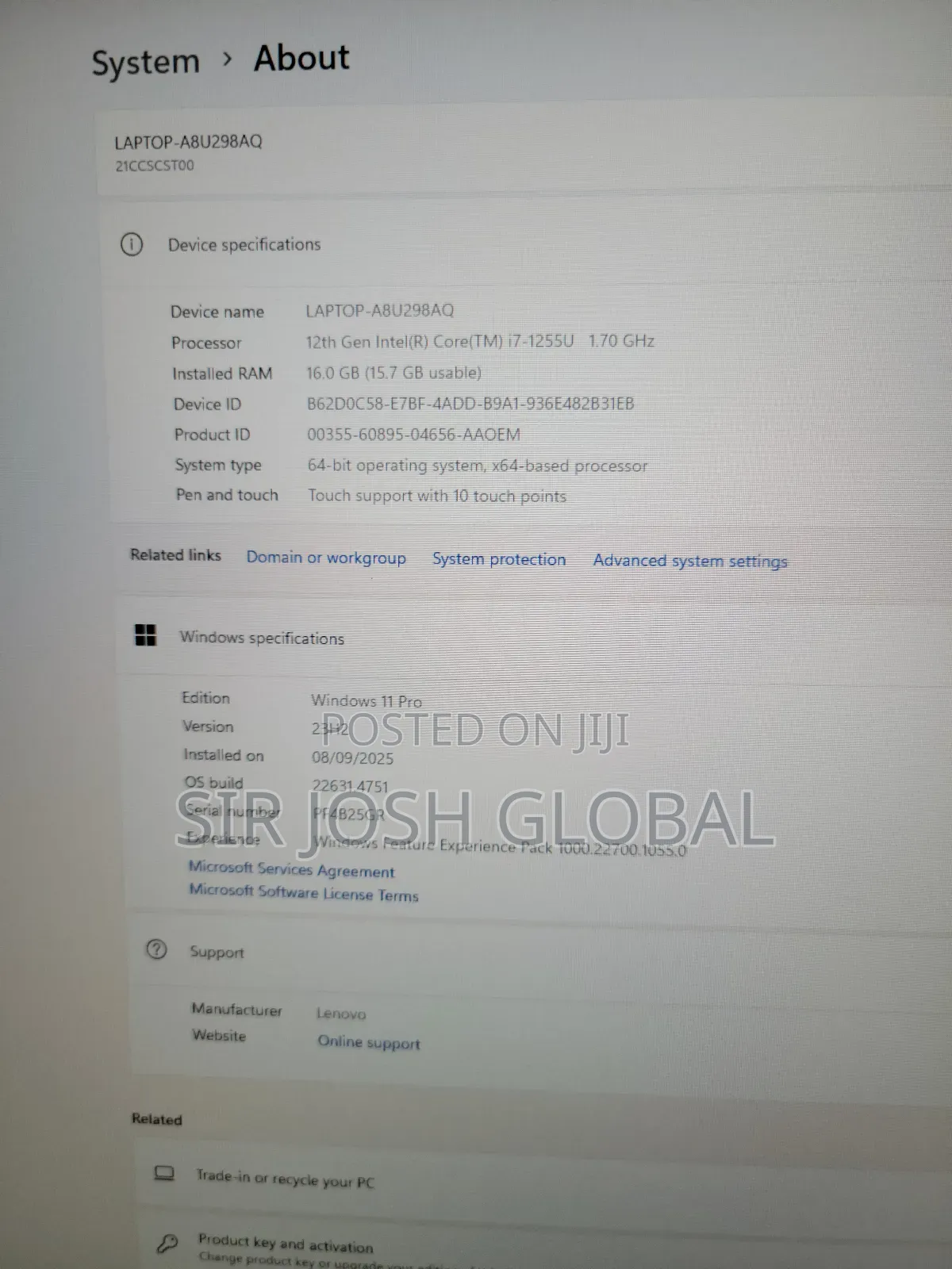 Laptop Lenovo ThinkPad X1 Carbon 16GB Intel Core I7 SSD 1T