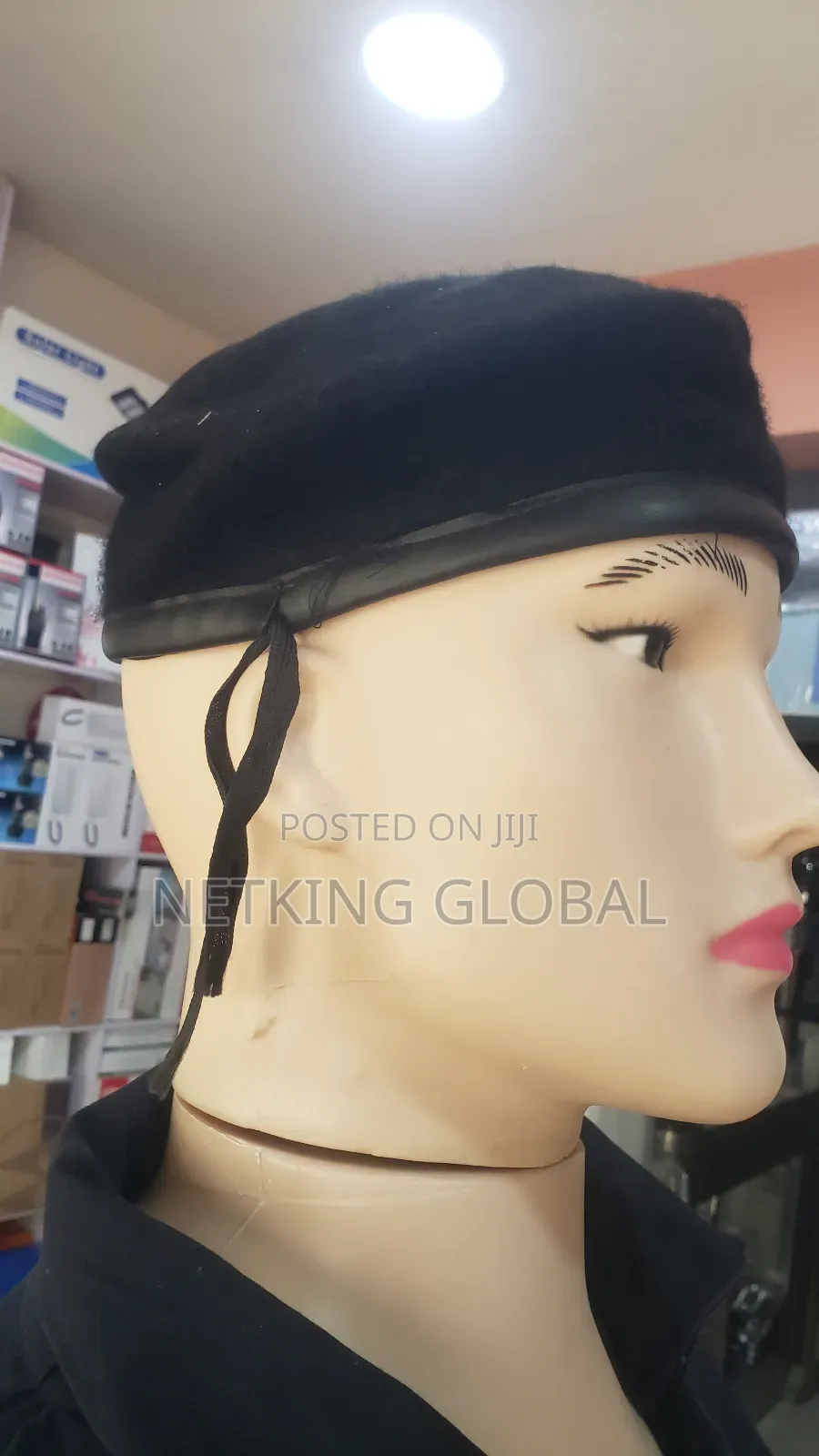 Classic Black Beret