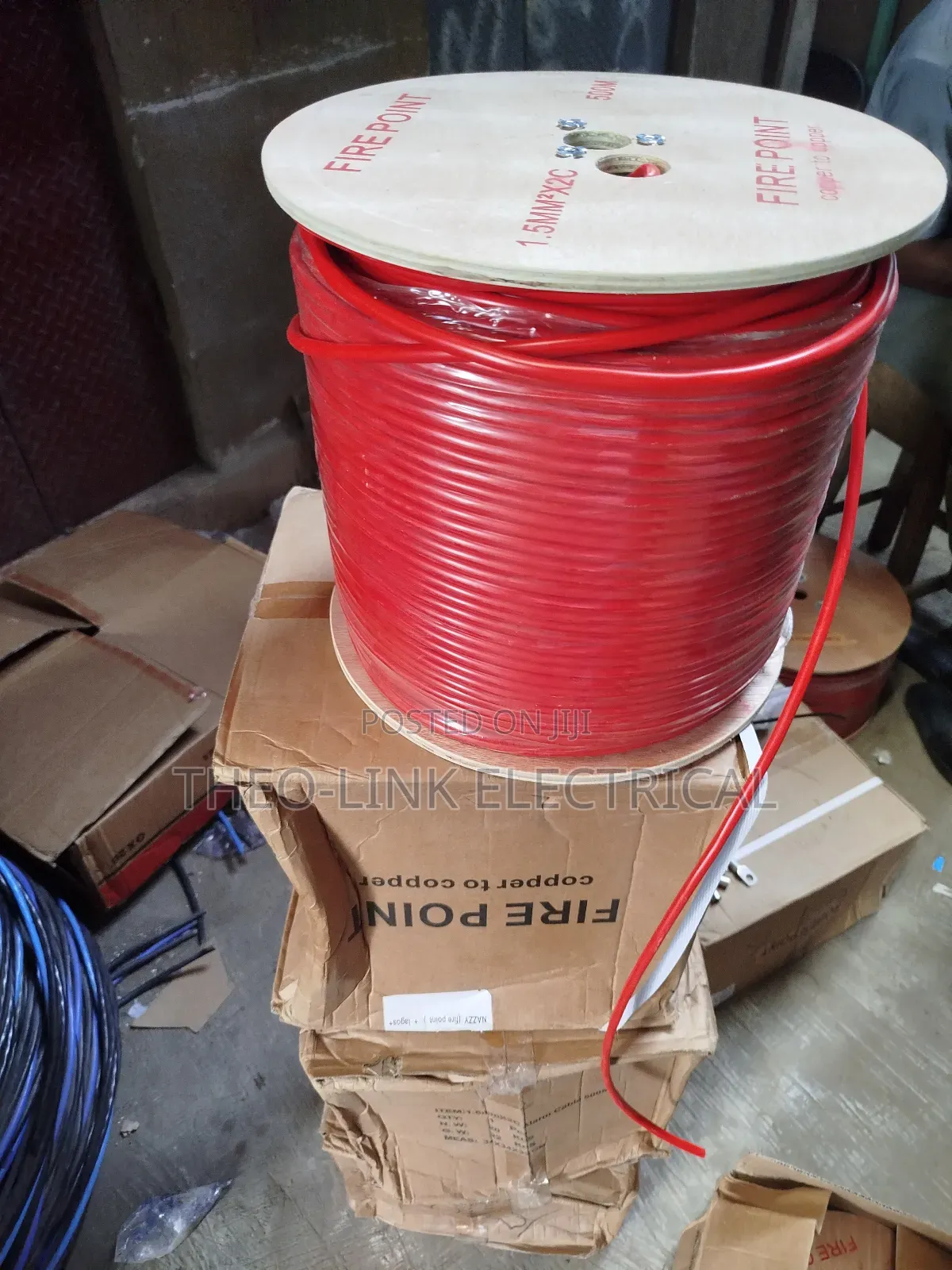 1.5mm 2core Fire Alarm Cable 500mts