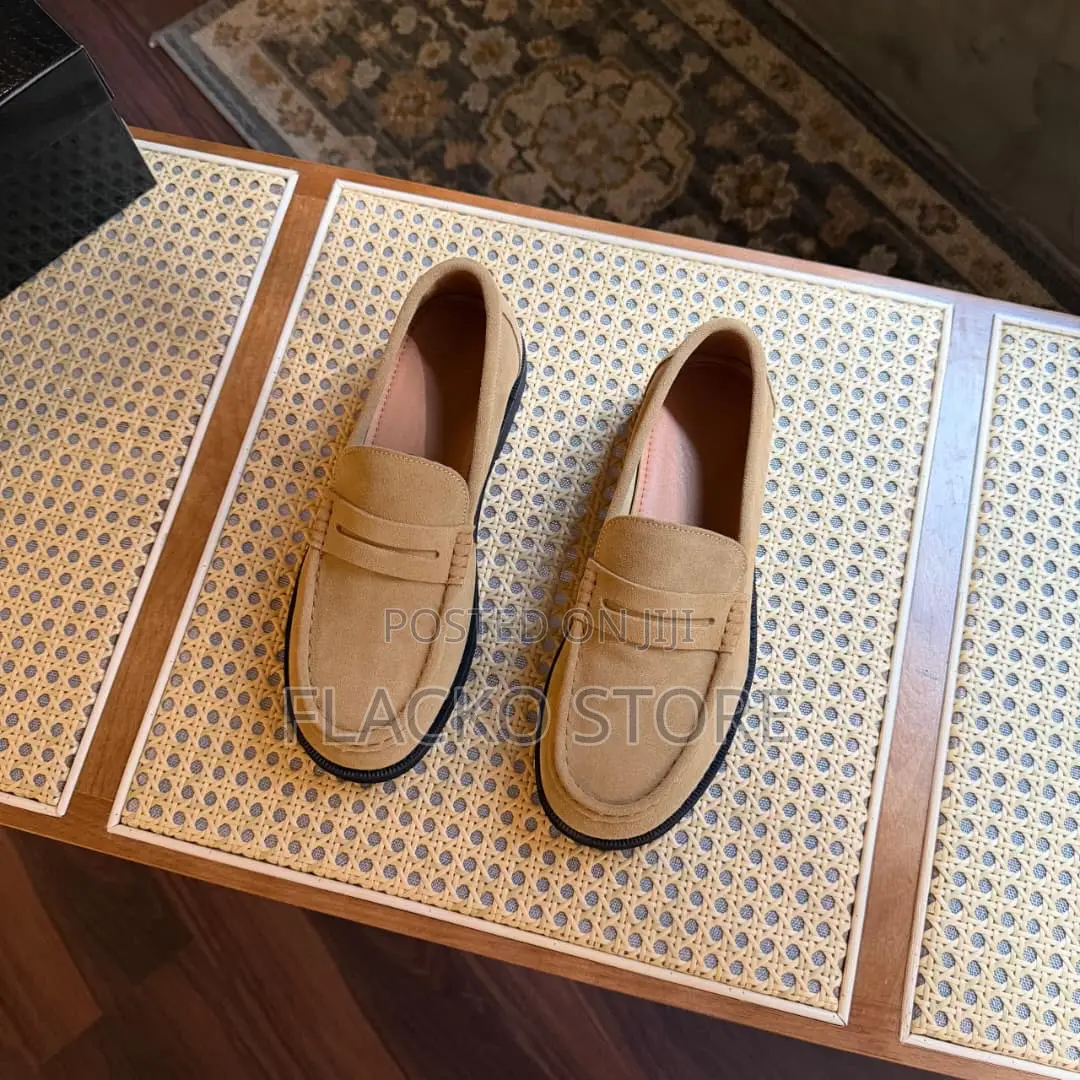 Original Split Suede Loafers Shoes
