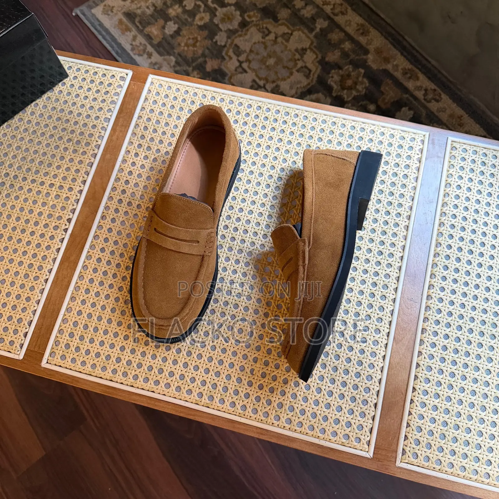 Original Split Suede Loafers Shoes