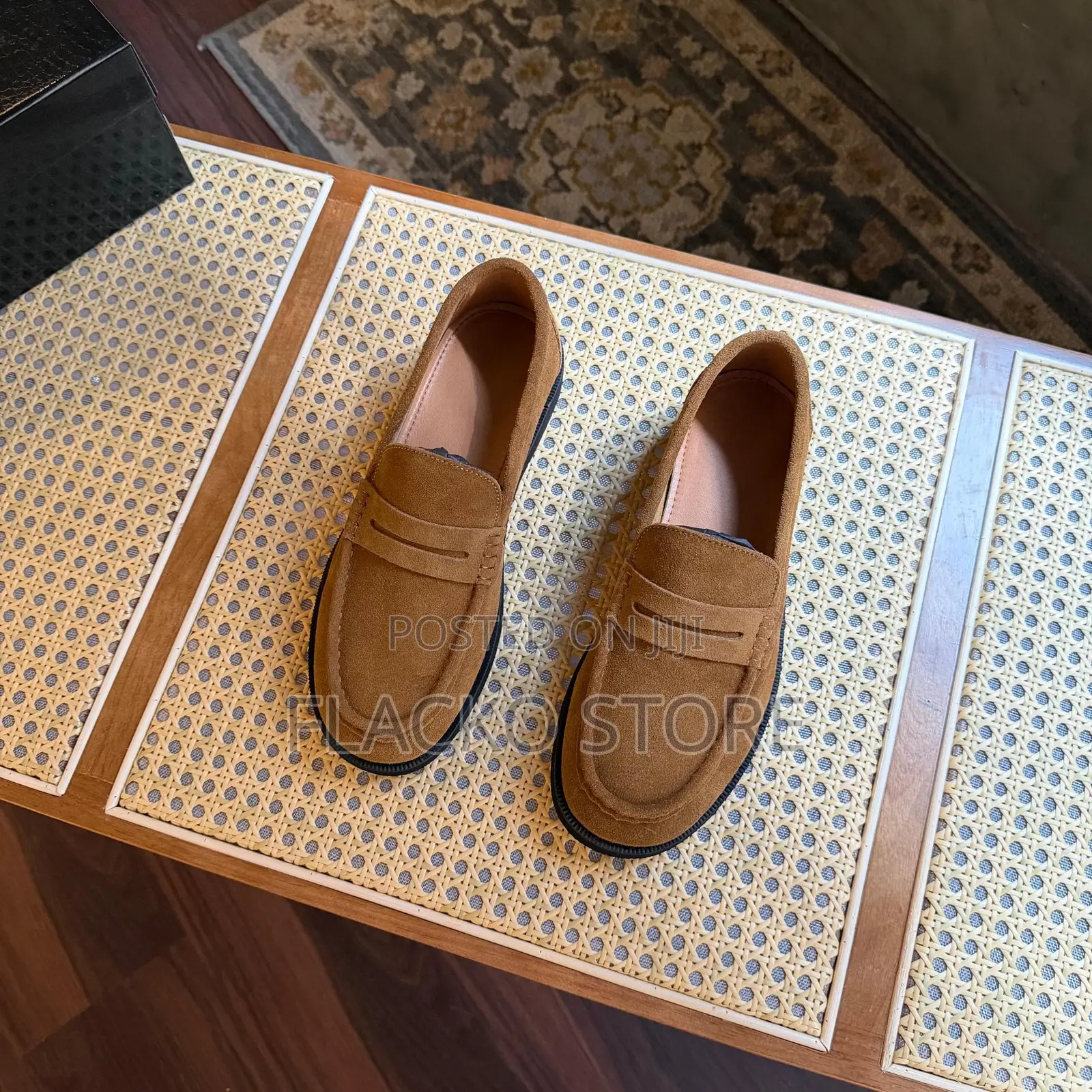 Original Split Suede Loafers Shoes