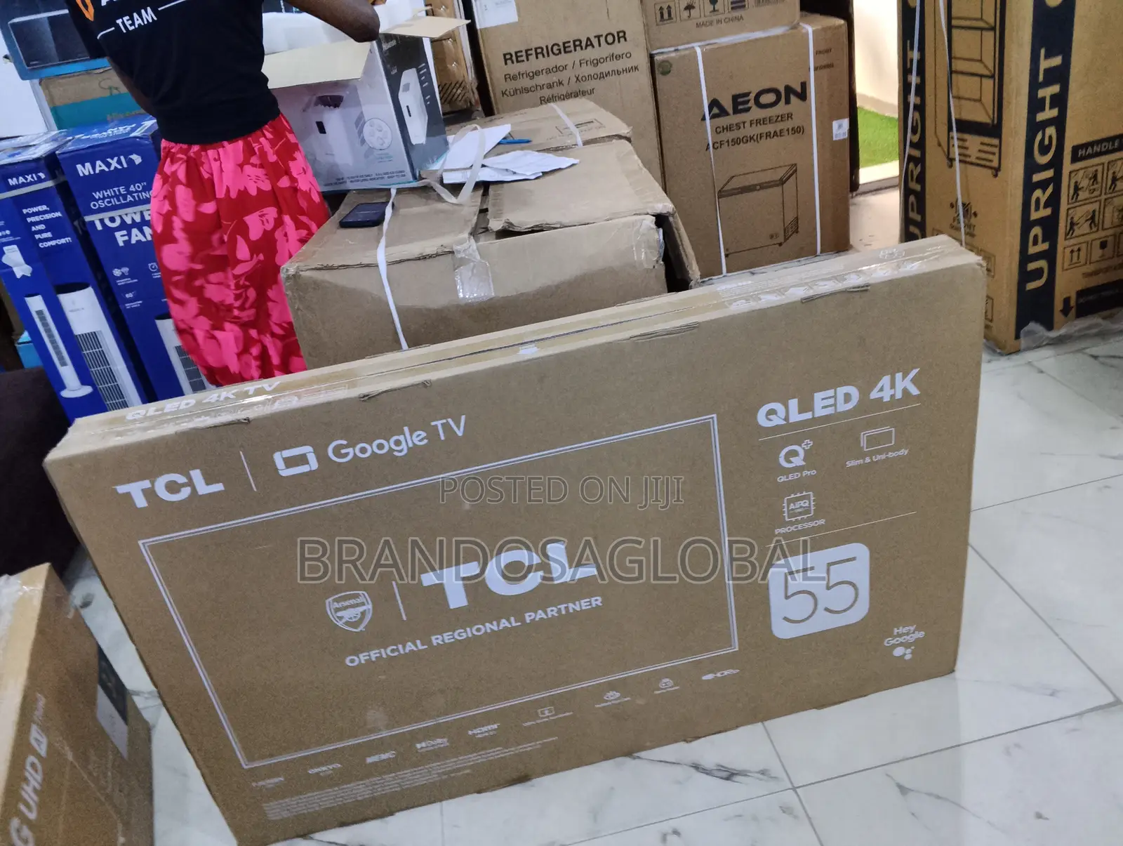 TCL 55c655–55" Qled With Powerful Processor
