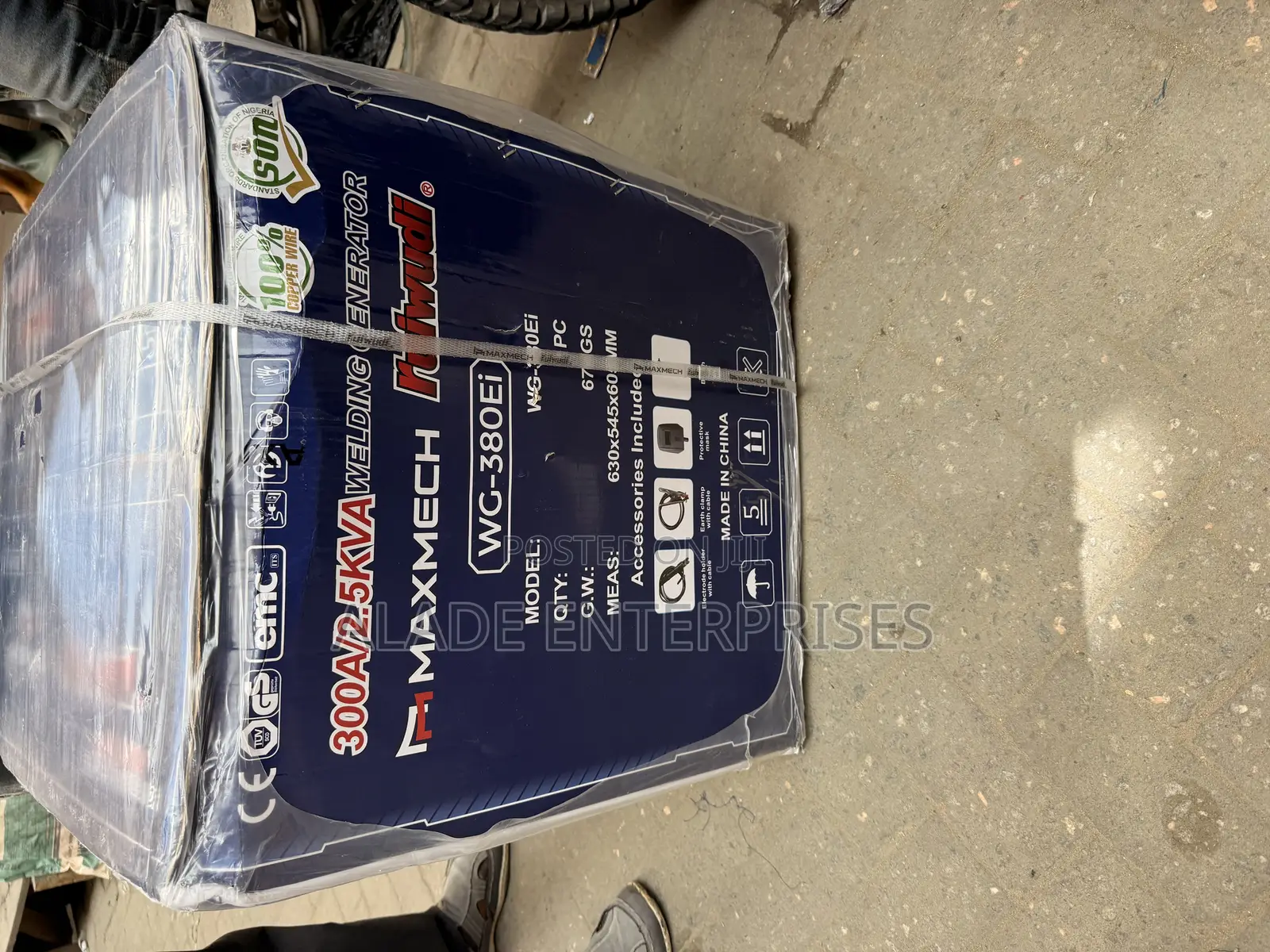 Maxmech Welding Generator Industrial Wg 380 Ei