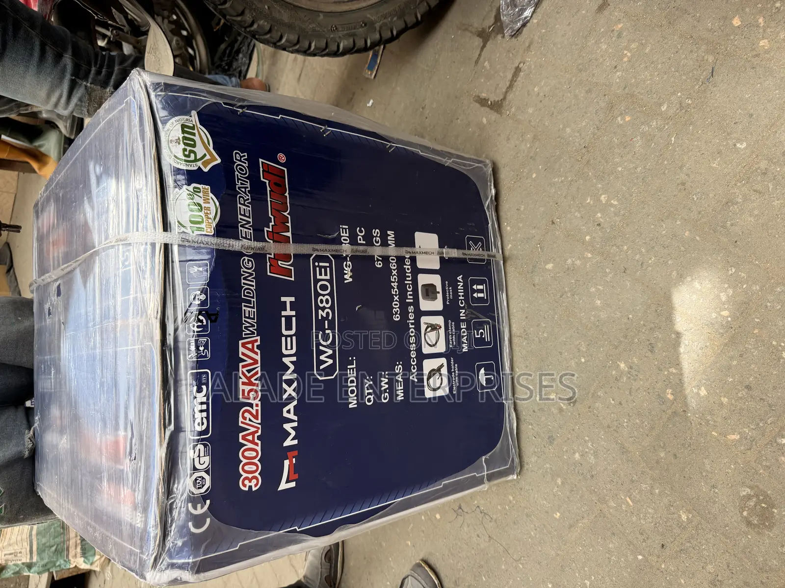 Maxmech Welding Generator Industrial Wg 380 Ei