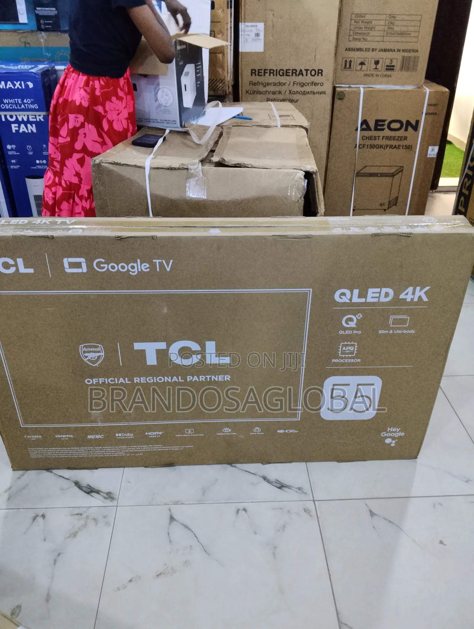TCL 55c655 55" With Theatre-Like Color Accuracy