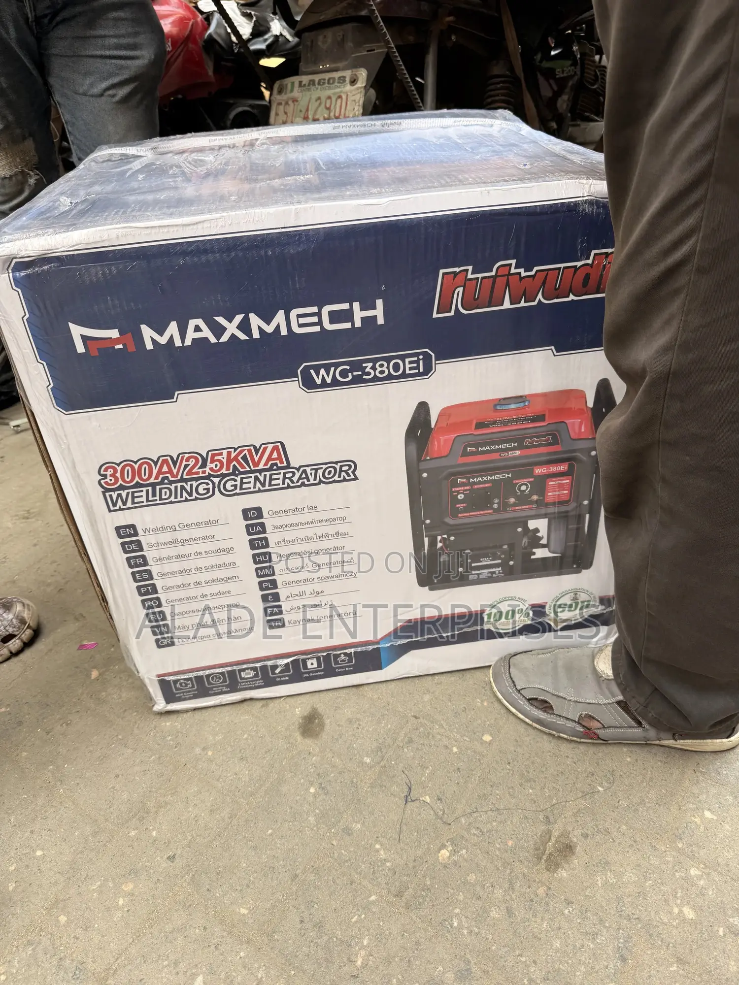 Maxmech Welding Generator Industrial Wg 380 Ei