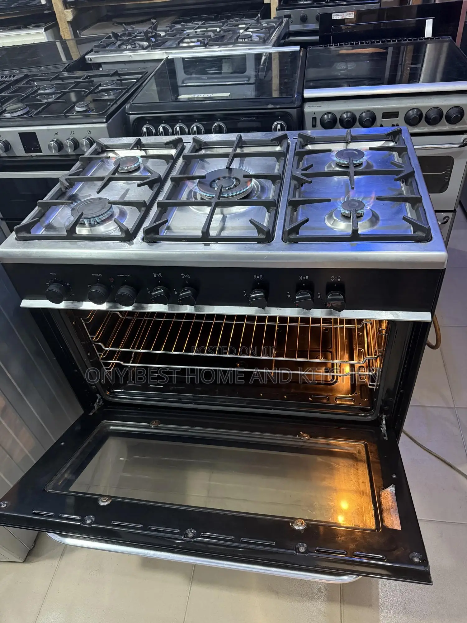 Kenwood 90cm Standing Gas Cooker