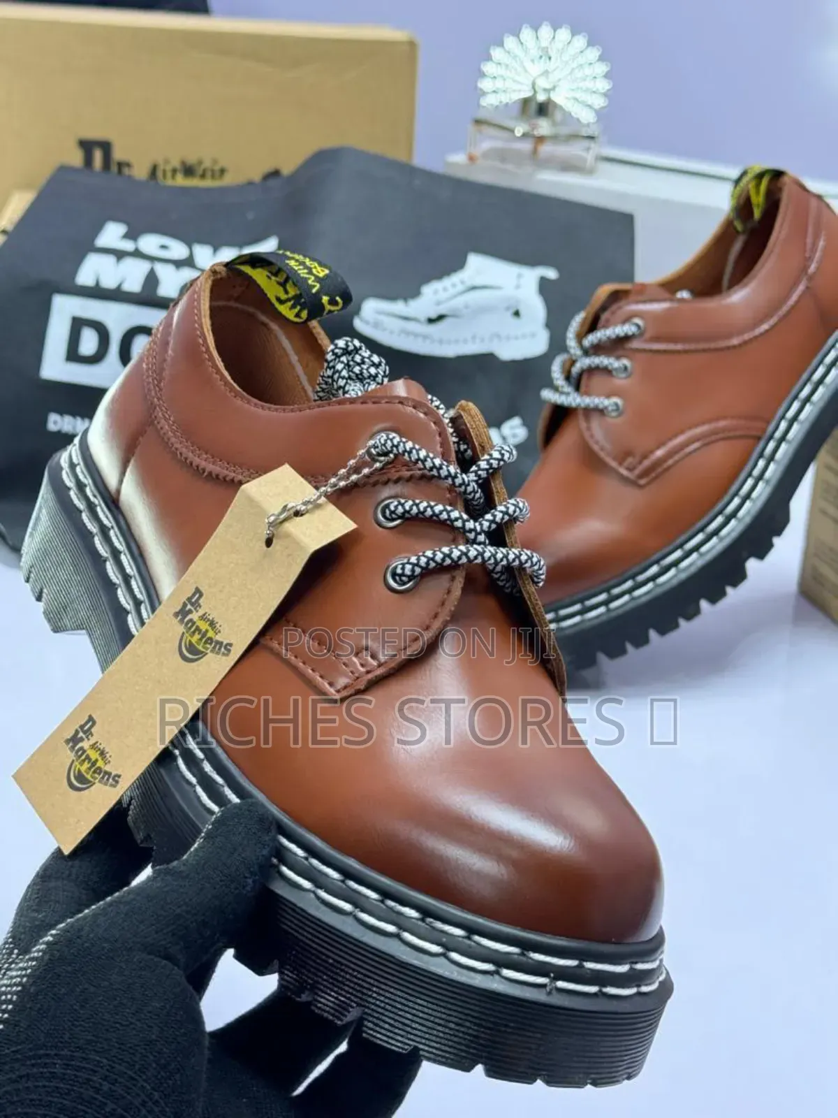 Authentic Quality Dr. Martens Brown Boot for Men
