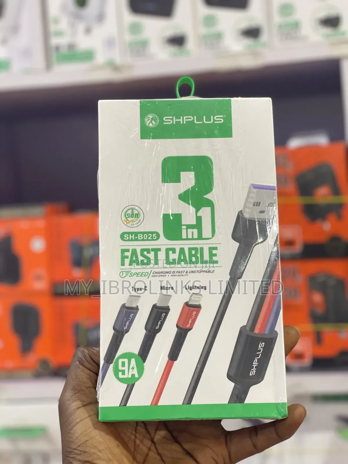 Shplus 3 in 1 Cable