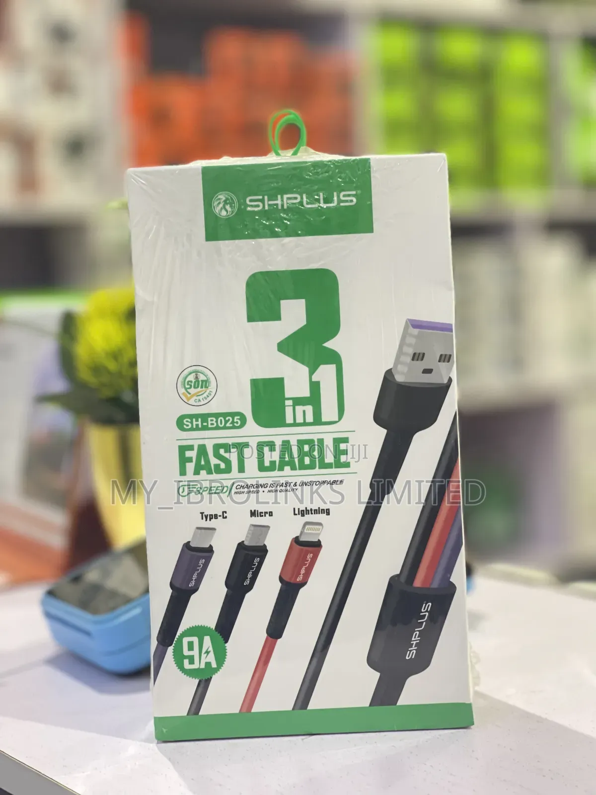 Shplus 3 in 1 Cable