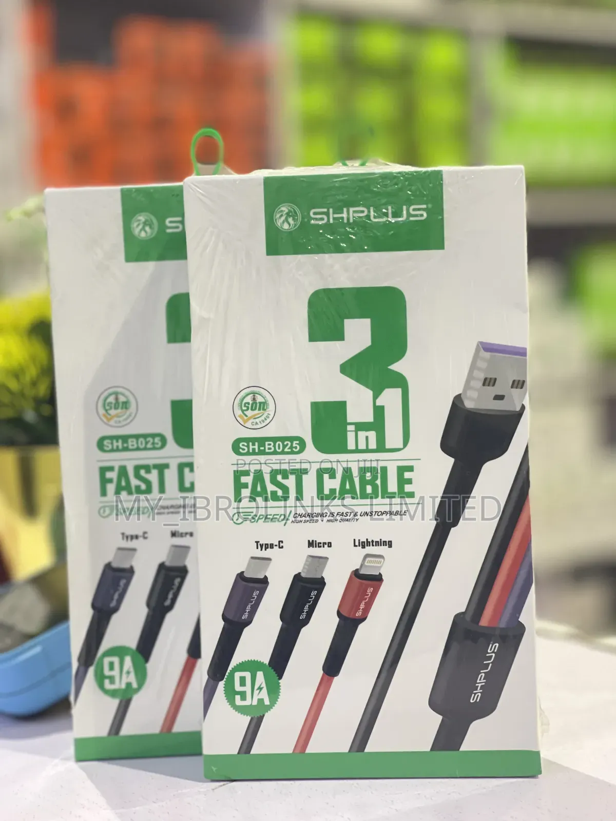 Shplus 3 in 1 Cable