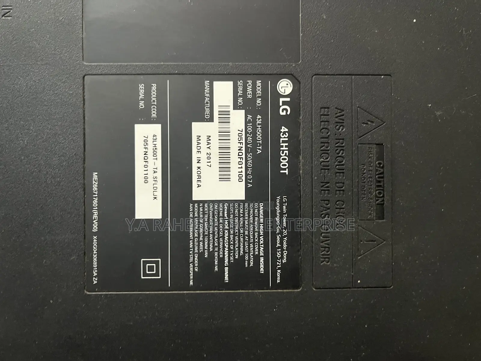 Lg 43-Inch Led Tv (Model 43lh500t) – Very Neat