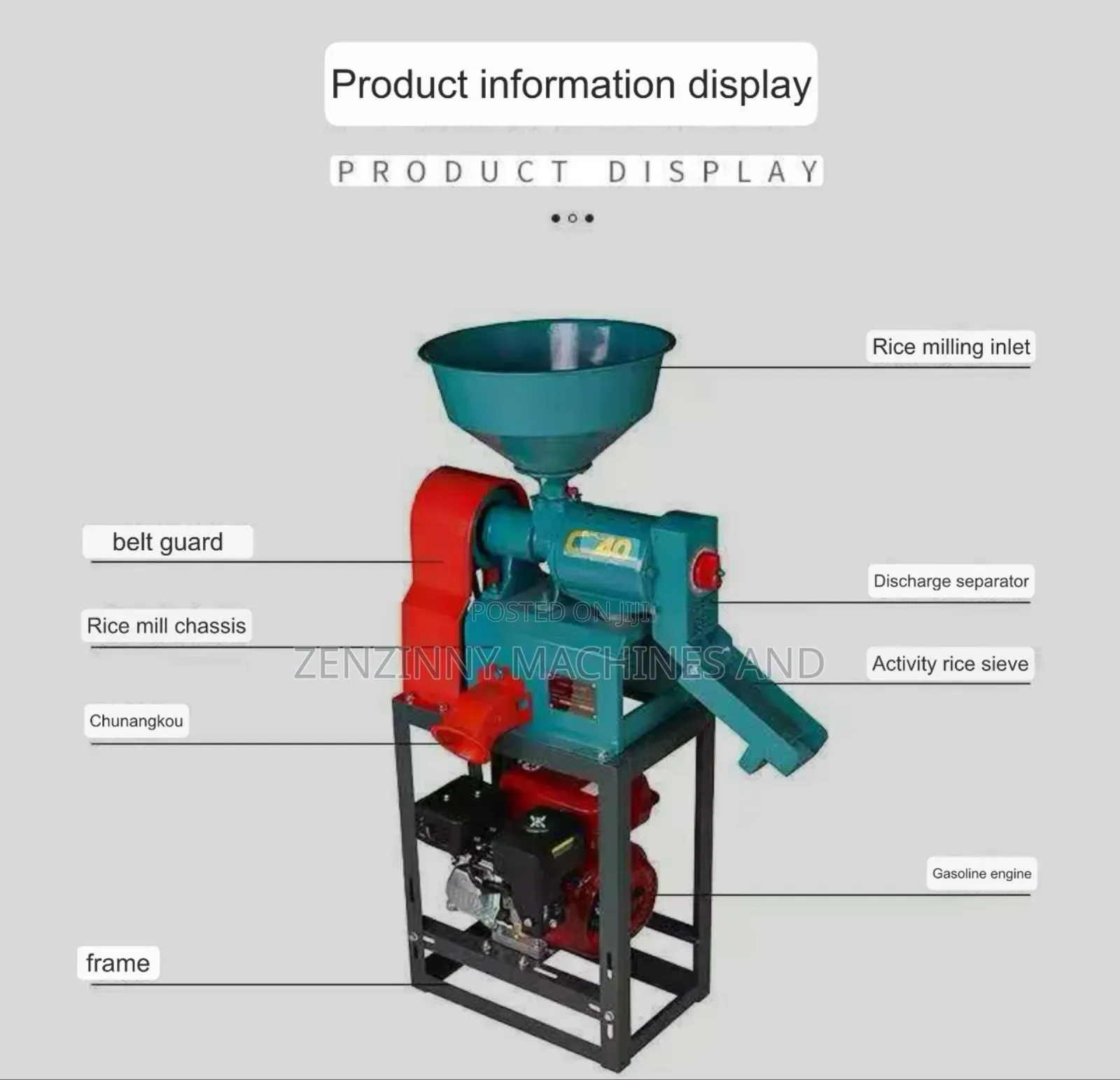 Rice Mill And Polish Machine