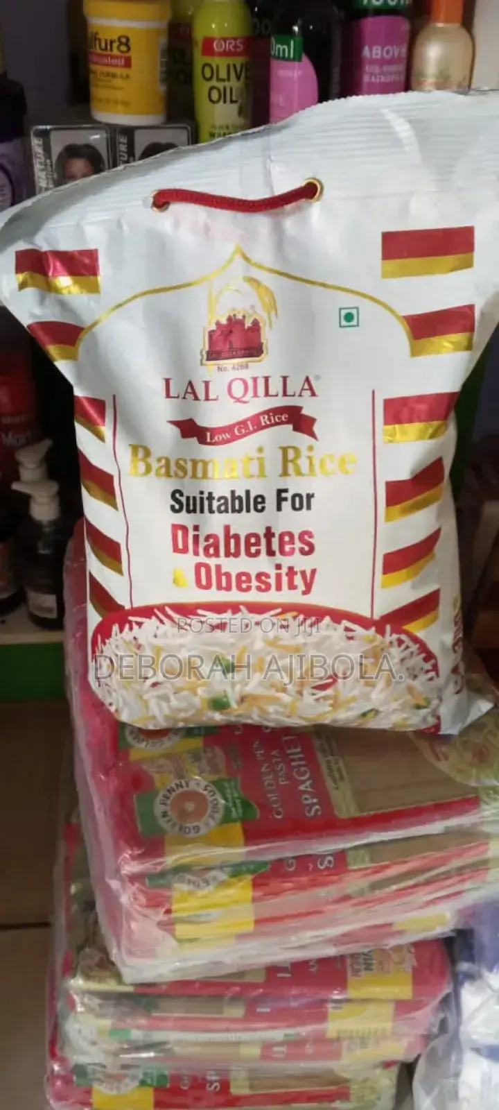 Deborah 818 Foods Basmatic Rice.