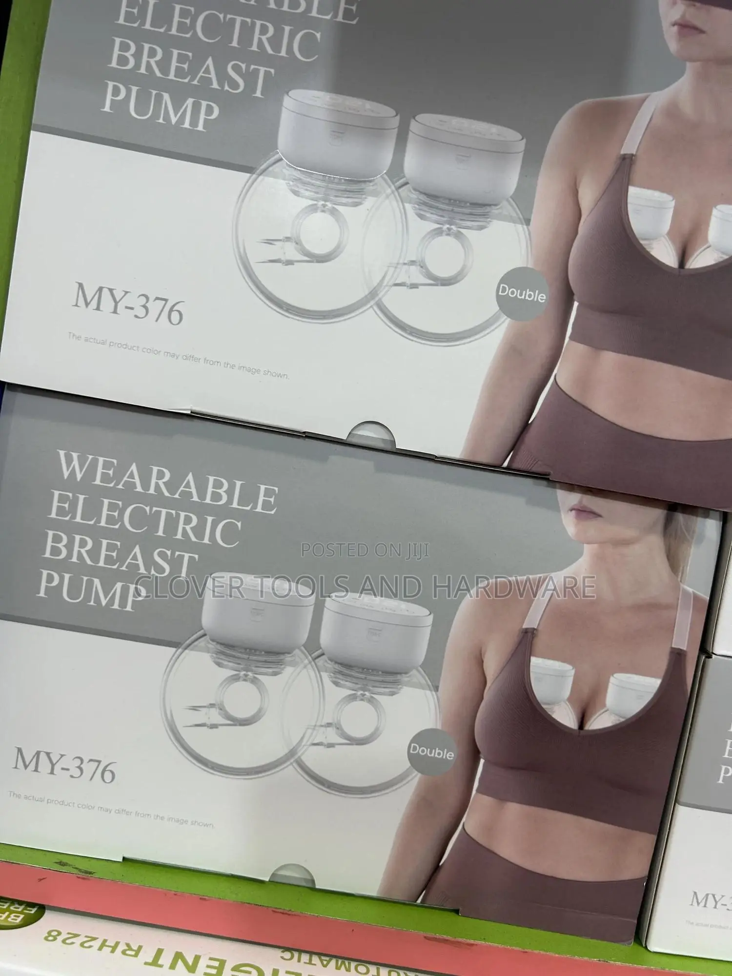 Double Wearable Hands-Free Electric Breast Pump My-376