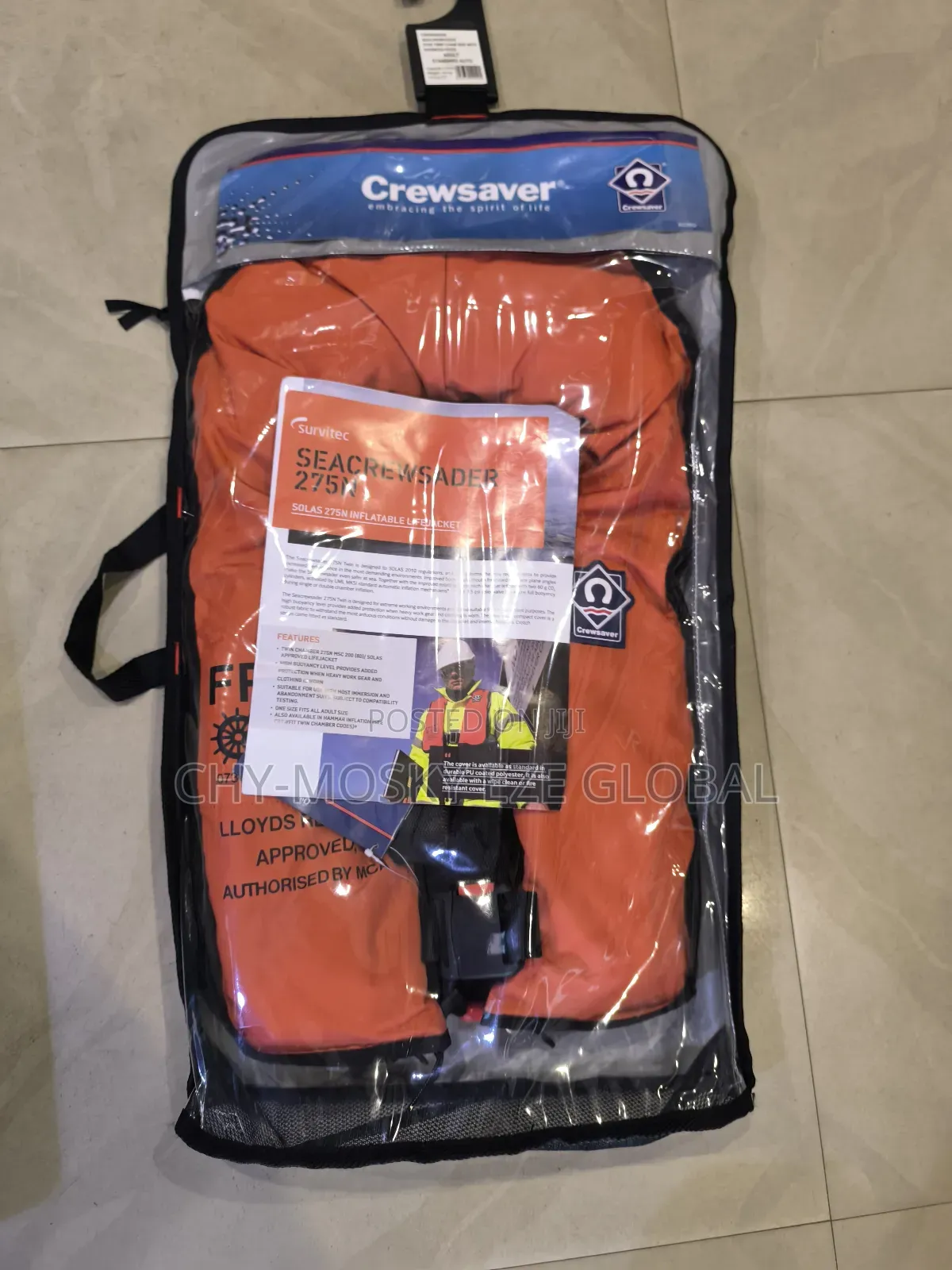 Crewsaver Automatic/Inflatable Lifejacket (275n/Double Cartridge)